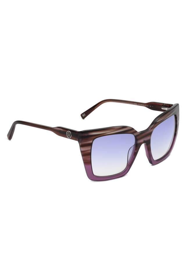 Women-Full-Rim-Non-Polarized-Round-Sunglasses---2620-C6-VILSIBL-53-S-with-case