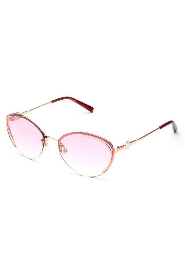 Women-s-Full-Rim-Non-Polarized-Oval-Sunglasses-with-Hard-Case