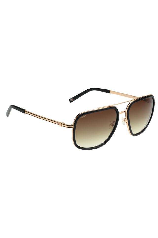 Men-s-Full-Rim-Non-Polarized-Aviator-Sunglasses-with-Hard-Case