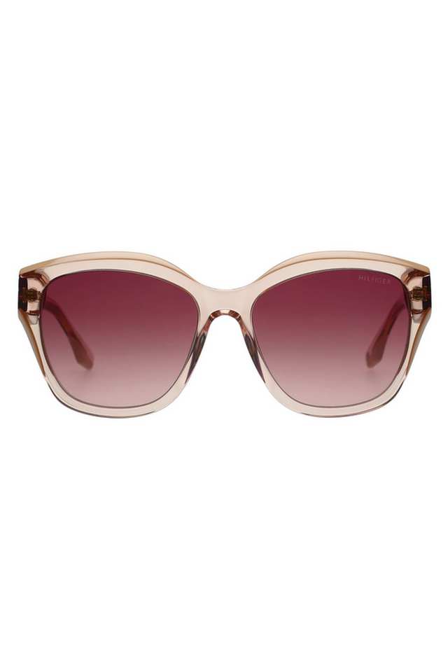 Women-s-Full-Rim-Non-Polarized-Aviator-Sunglasses---TH-2652-C3-BRGDBR-53-S-with-case