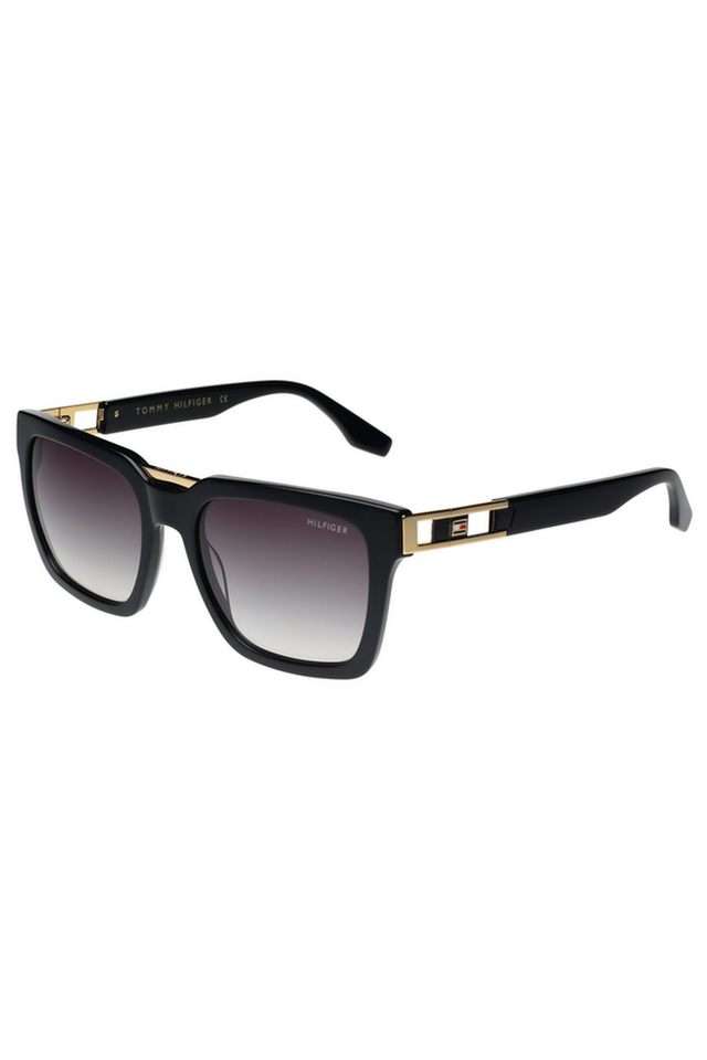 Men-Full-Rim-Non-Polarized-Round-Sunglasses---TH-2654-C1-BKGDGR-56-S-with-case
