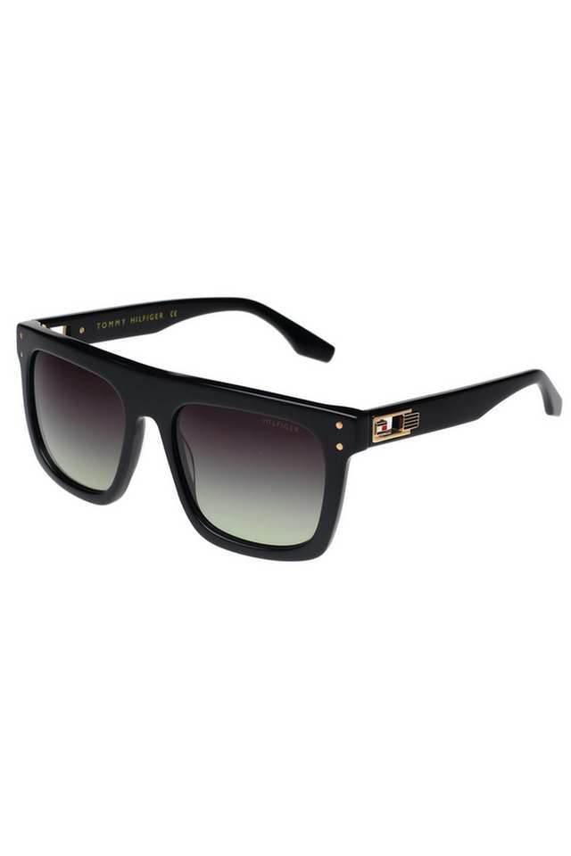 Men-s-Full-Rim-Non-Polarized-Round-Sunglasses---TH-2658-C4-BKGDGN-54-S-with-case