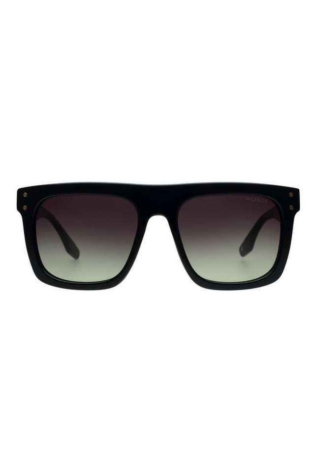 Men-s-Full-Rim-Non-Polarized-Round-Sunglasses---TH-2658-C4-BKGDGN-54-S-with-case