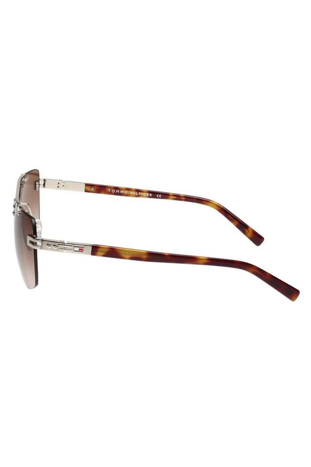 Buy TOMMY HILFIGER Brown Men Rimless Non-Polarized Navigator