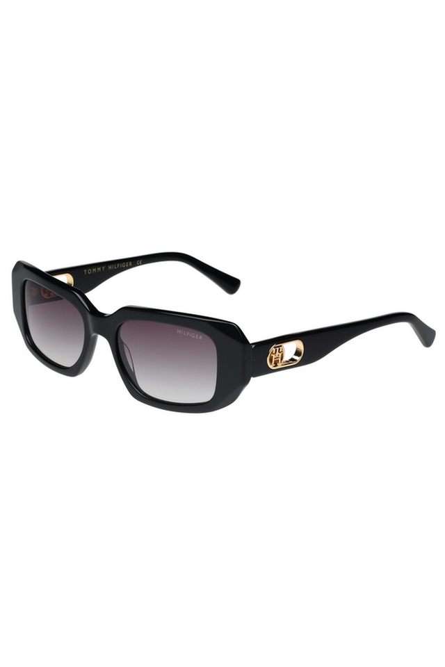 Women-Full-Rim-Non-Polarized-Rectangular-Sunglasses---TH-2662-C1-BKGDGR-51-S-with-case
