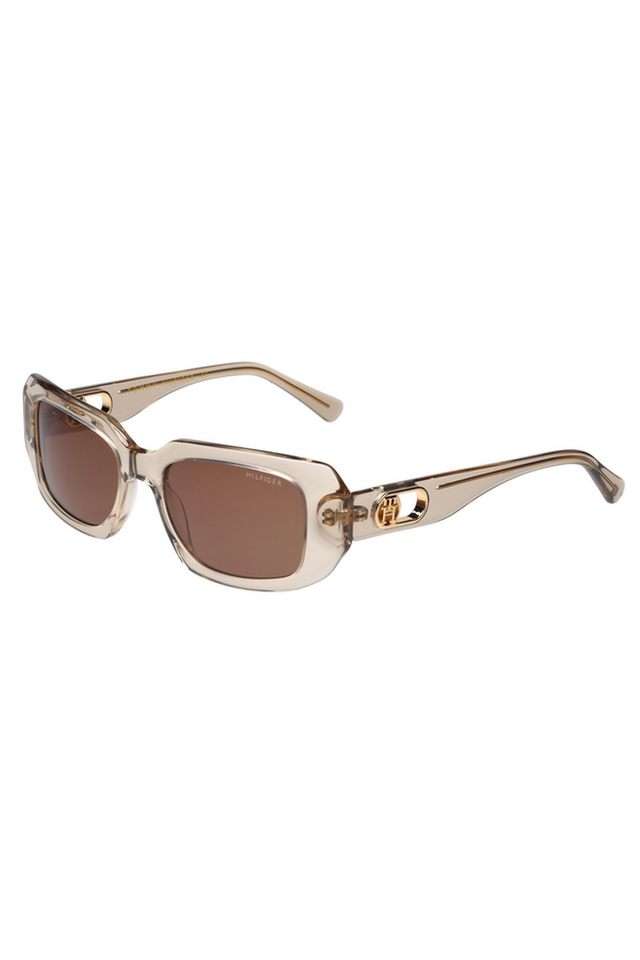 Women-Full-Rim-Non-Polarized-Rectangular-Sunglasses---TH-2662-C3-NUDGDBR-51-S-with-case