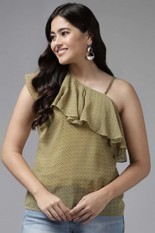 Solid Cotton Square Neck Women Top-image-15