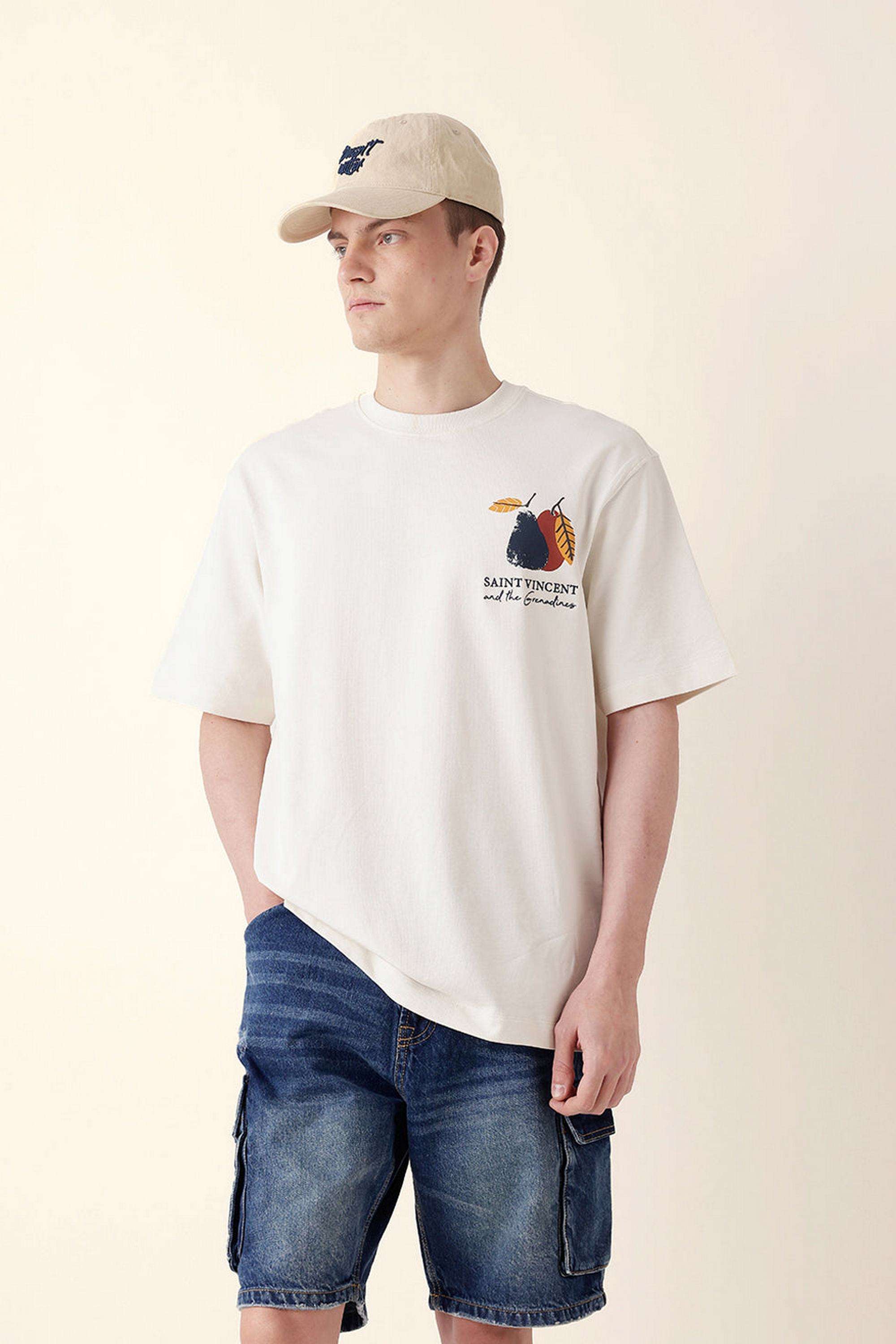 Solid-Cotton-Blend-Regular-Fit-Men-s-T-Shirt
