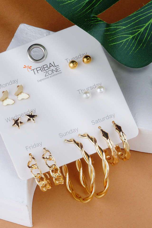 Women-s-Alloy-Western-Earrings