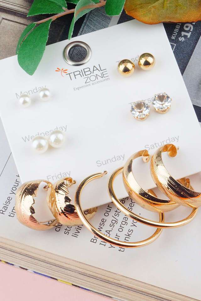 Women-s-Alloy-Western-Earrings