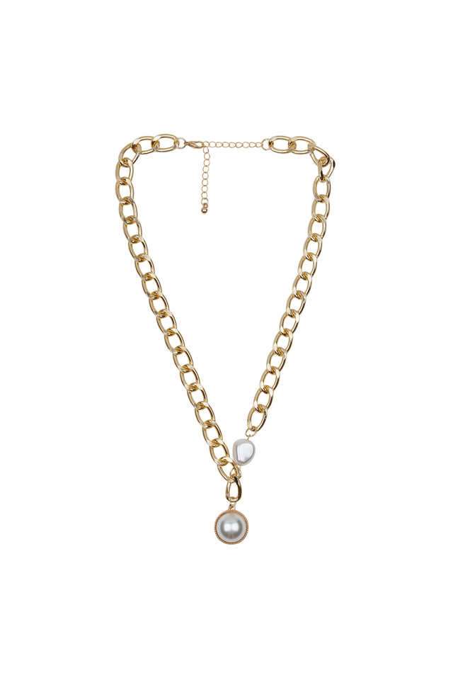 Alloy-Gold-Plated-Statement-Piece-Secured-With-Lobster-Claw