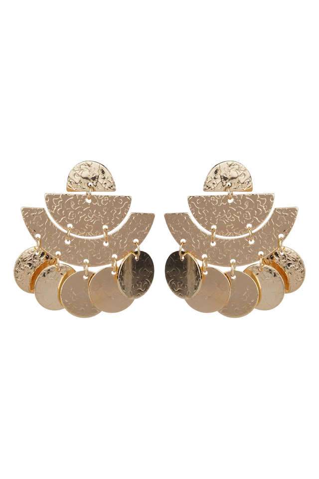 Lightweight-Gold-Plated-Drop-Earrings