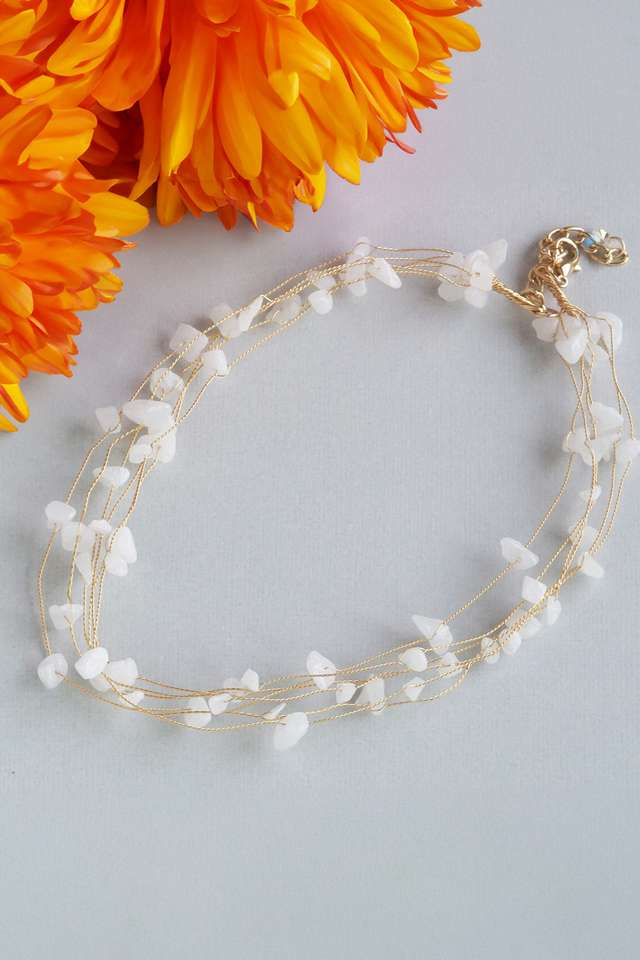 Multi-Layer-Chain-With-White-Stones-And-Pearl-Detailing