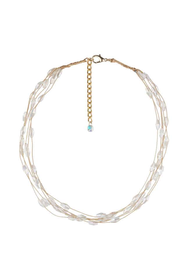 Multi-Layer-Chain-With-White-Cyrstal-Beads-Detailing