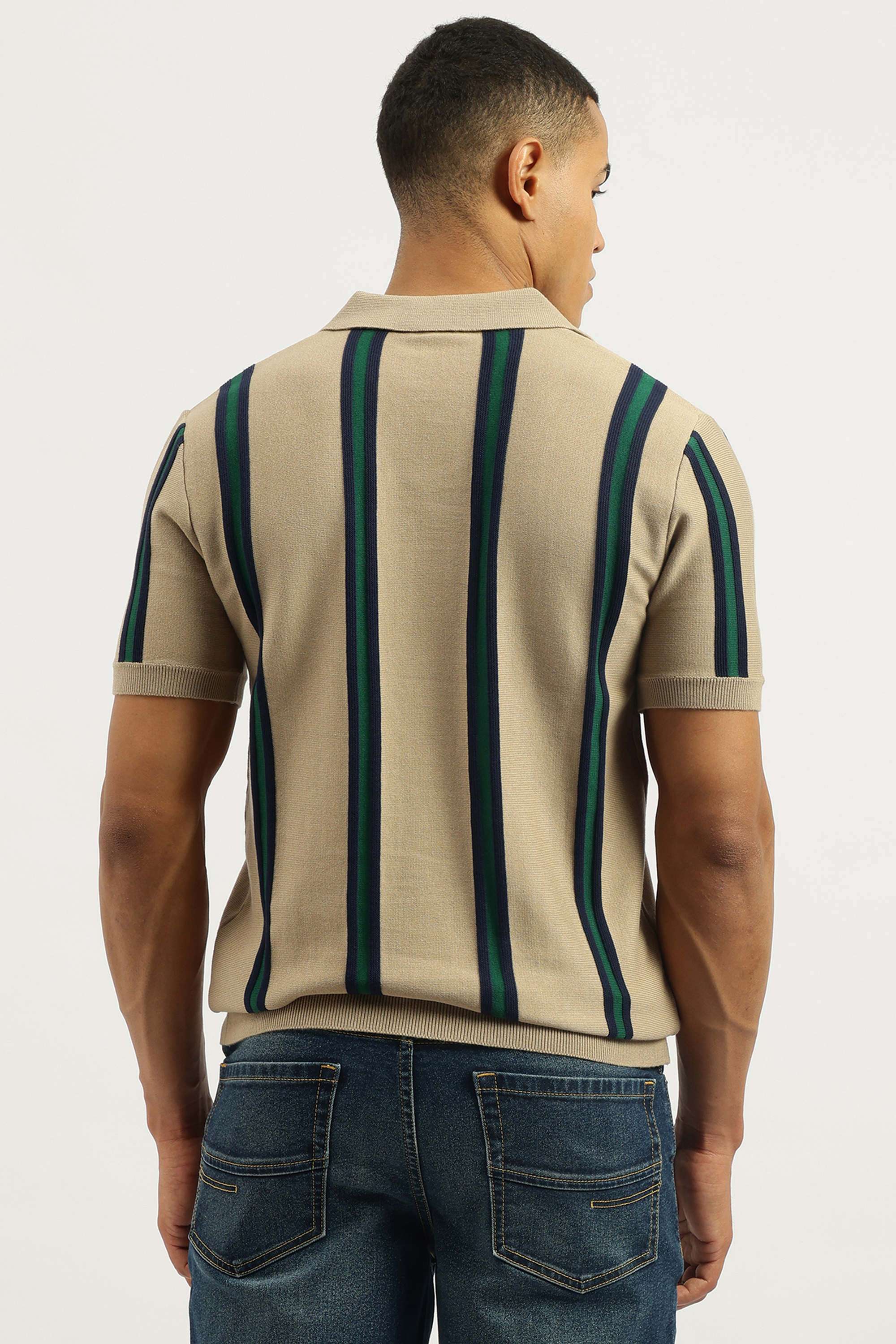 Stripes-Cotton-Polo-Men-s-T-Shirt