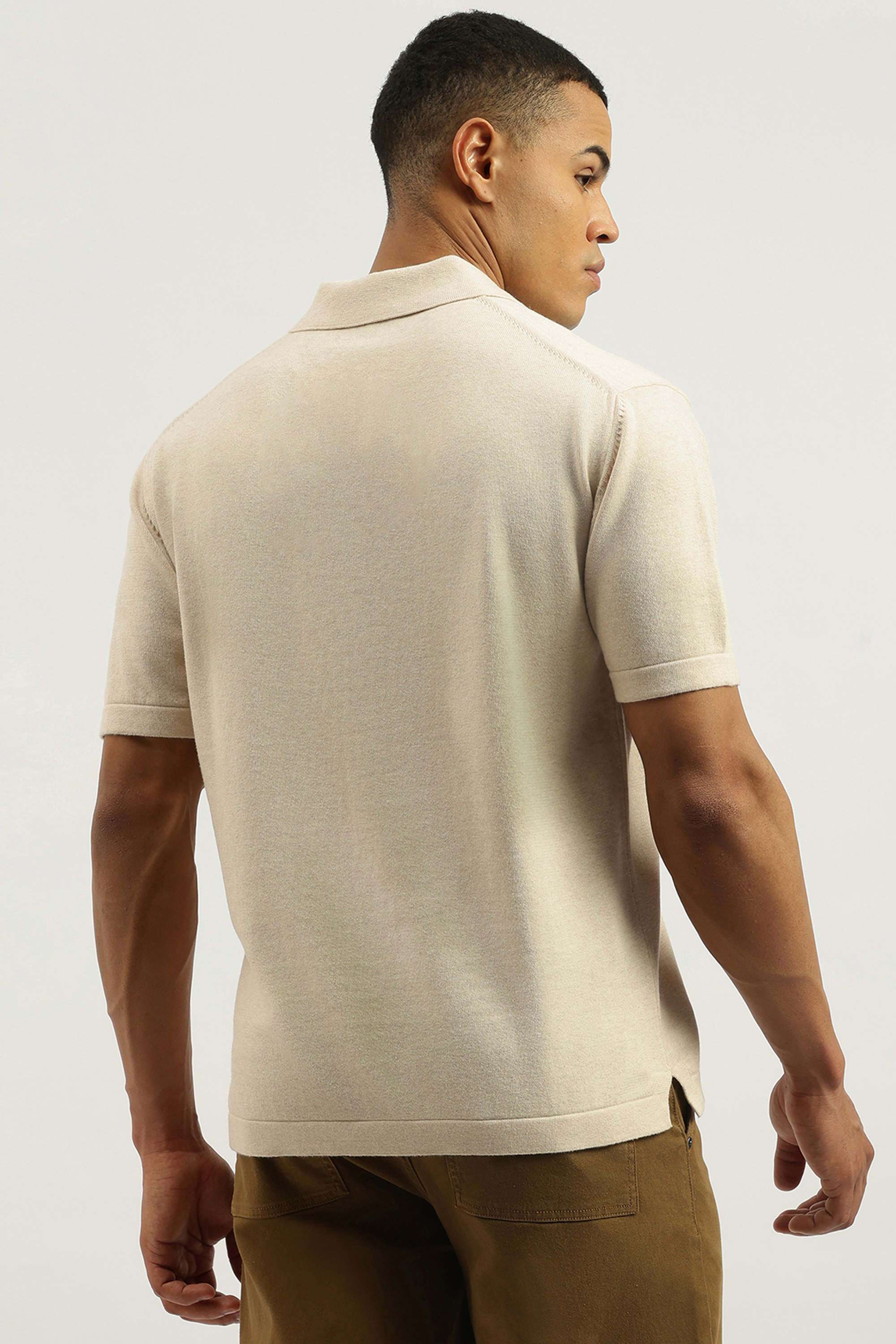 Solid-Cotton-Men-s-Casual-Wear-Sweater