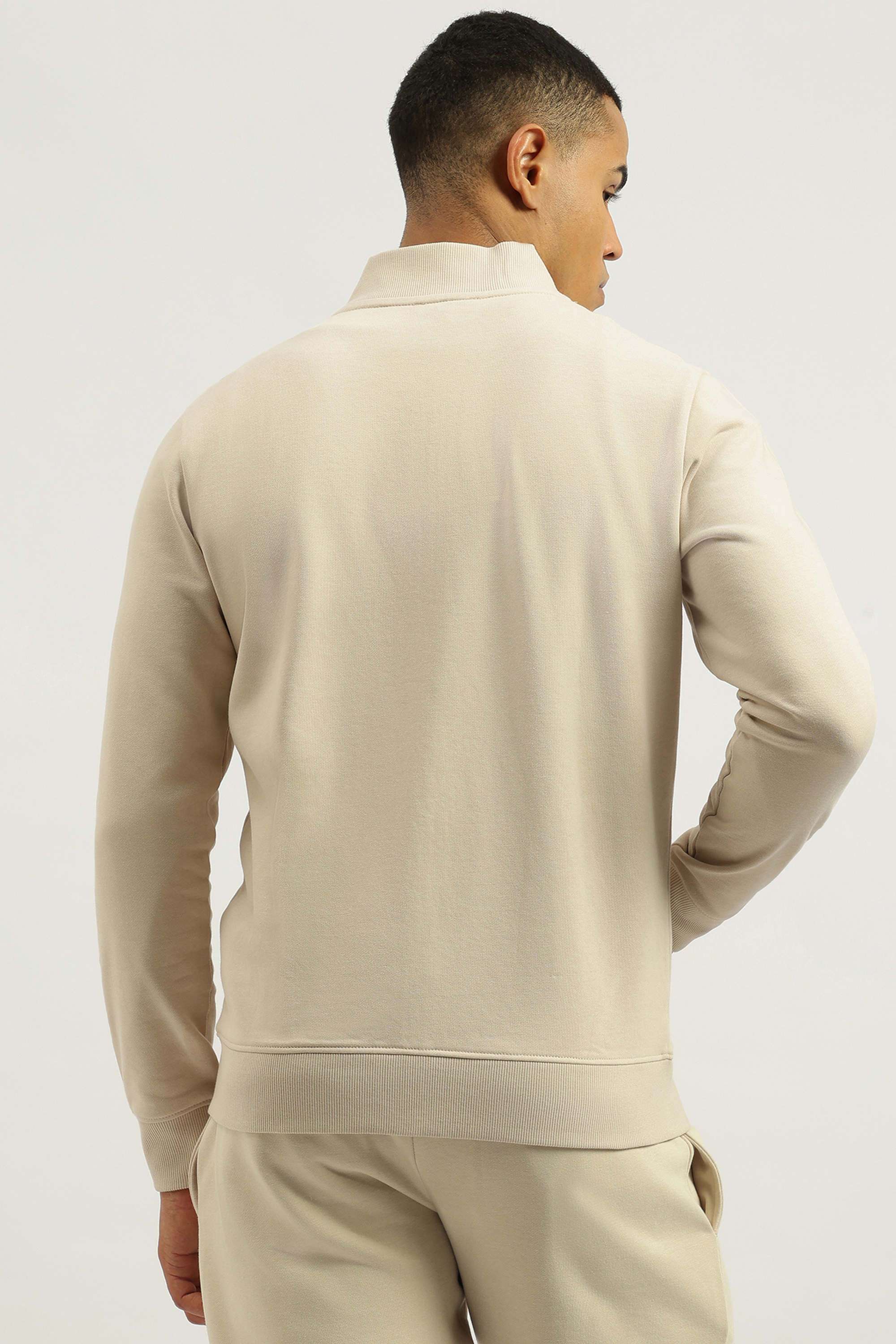 Solid-Cotton-Collared-Men-s-Jacket