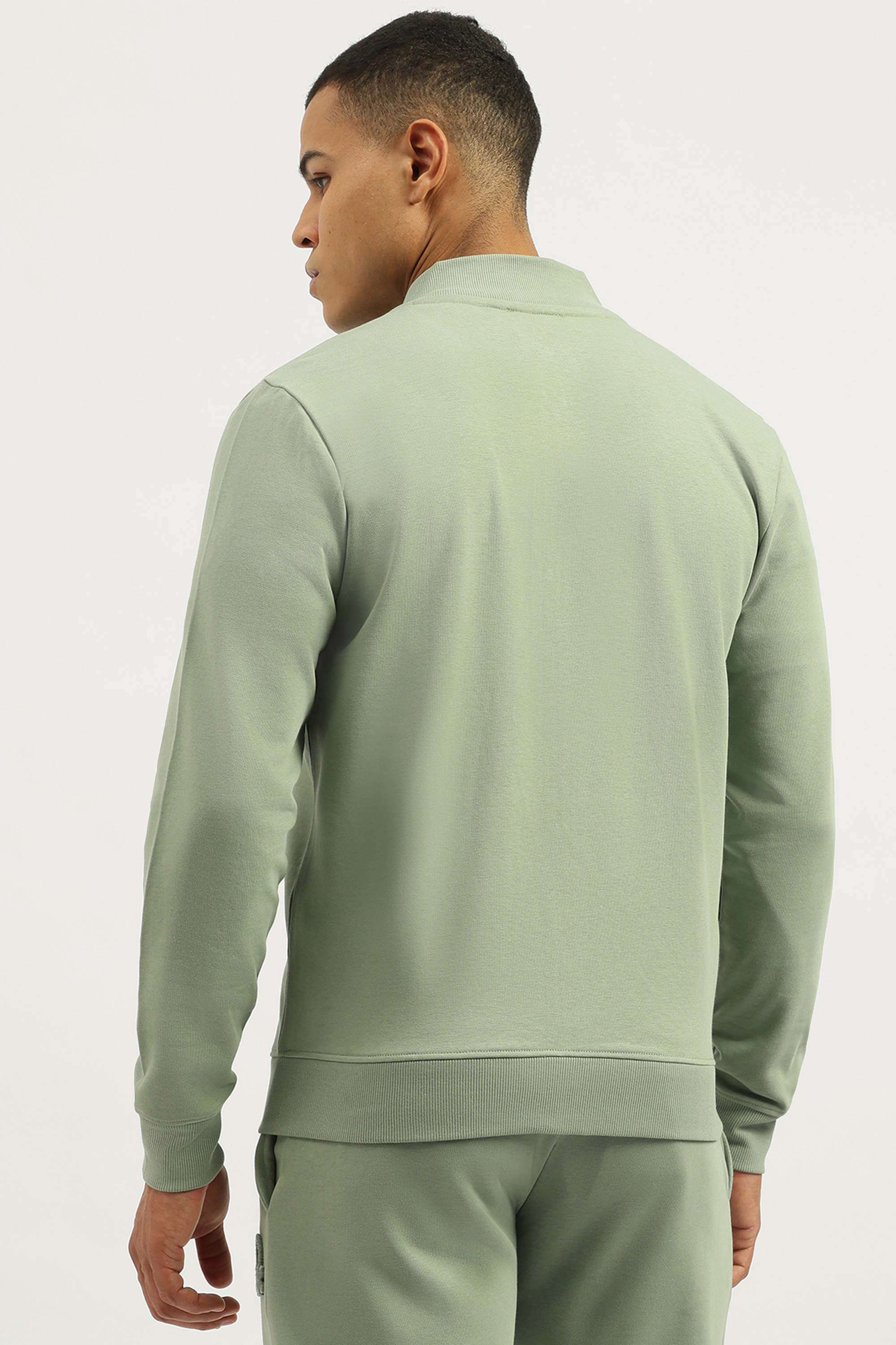 Solid-Cotton-Collared-Men-s-Jacket
