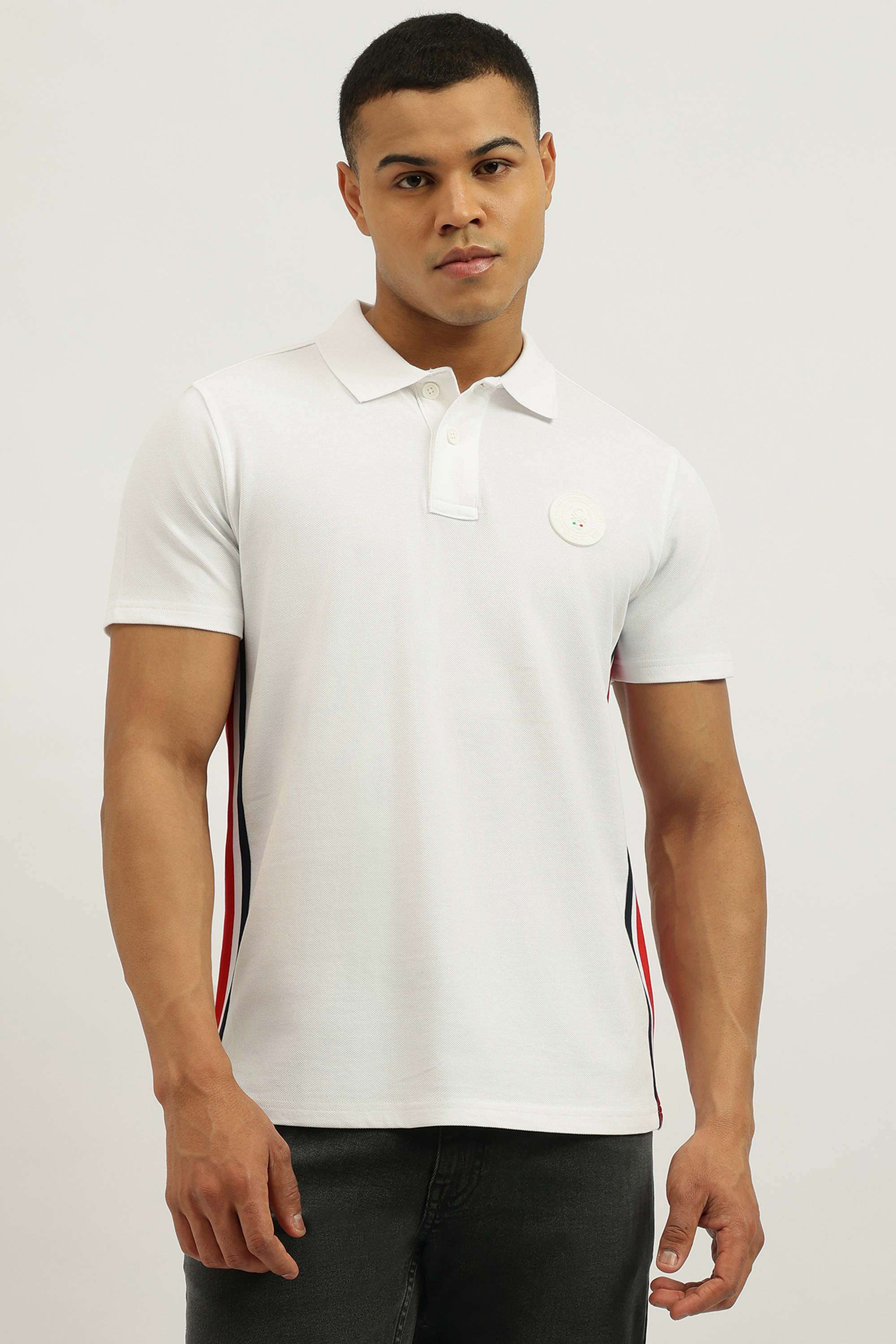 Solid-Cotton-Polo-Men-s-T-Shirt
