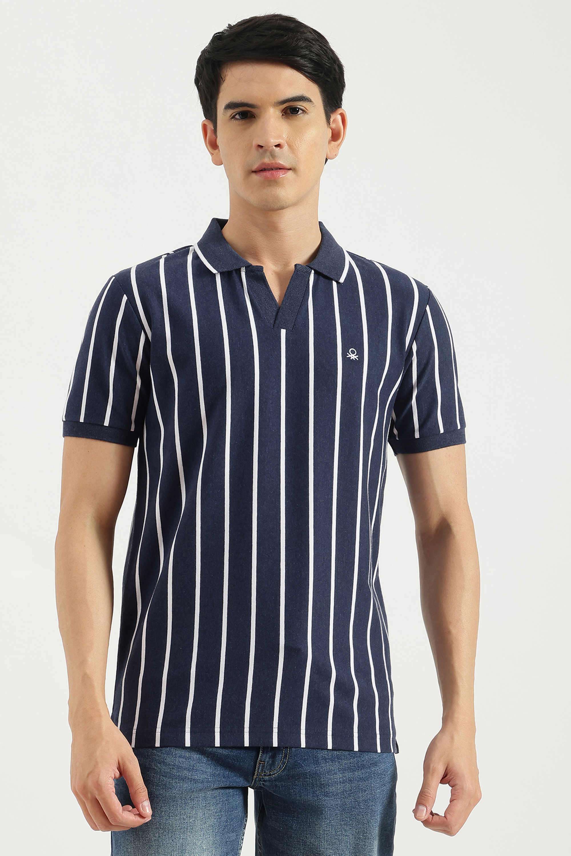 Stripes-Cotton-Polo-Men-s-T-Shirt
