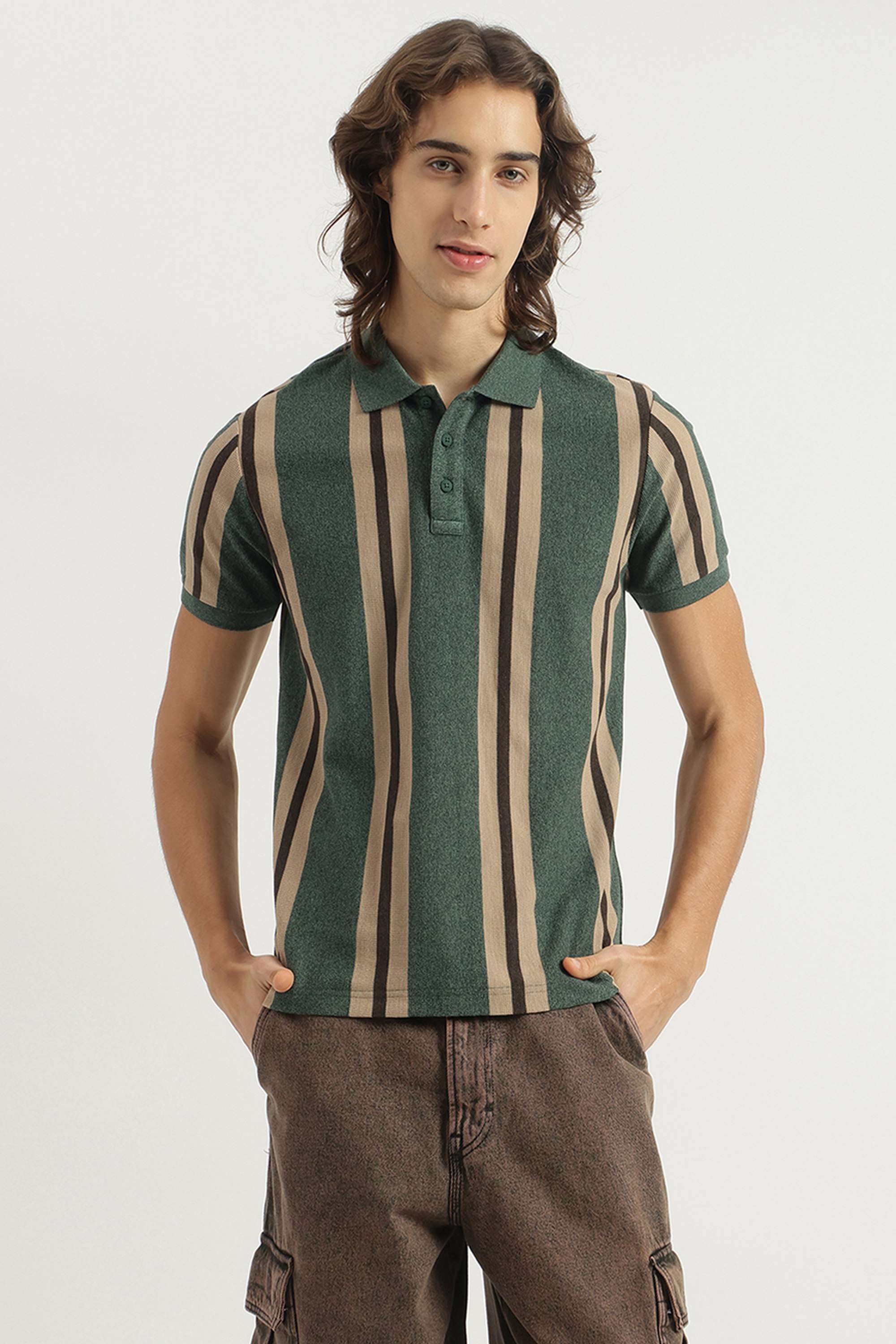 Stripes-Cotton-Polo-Men-s-T-Shirt