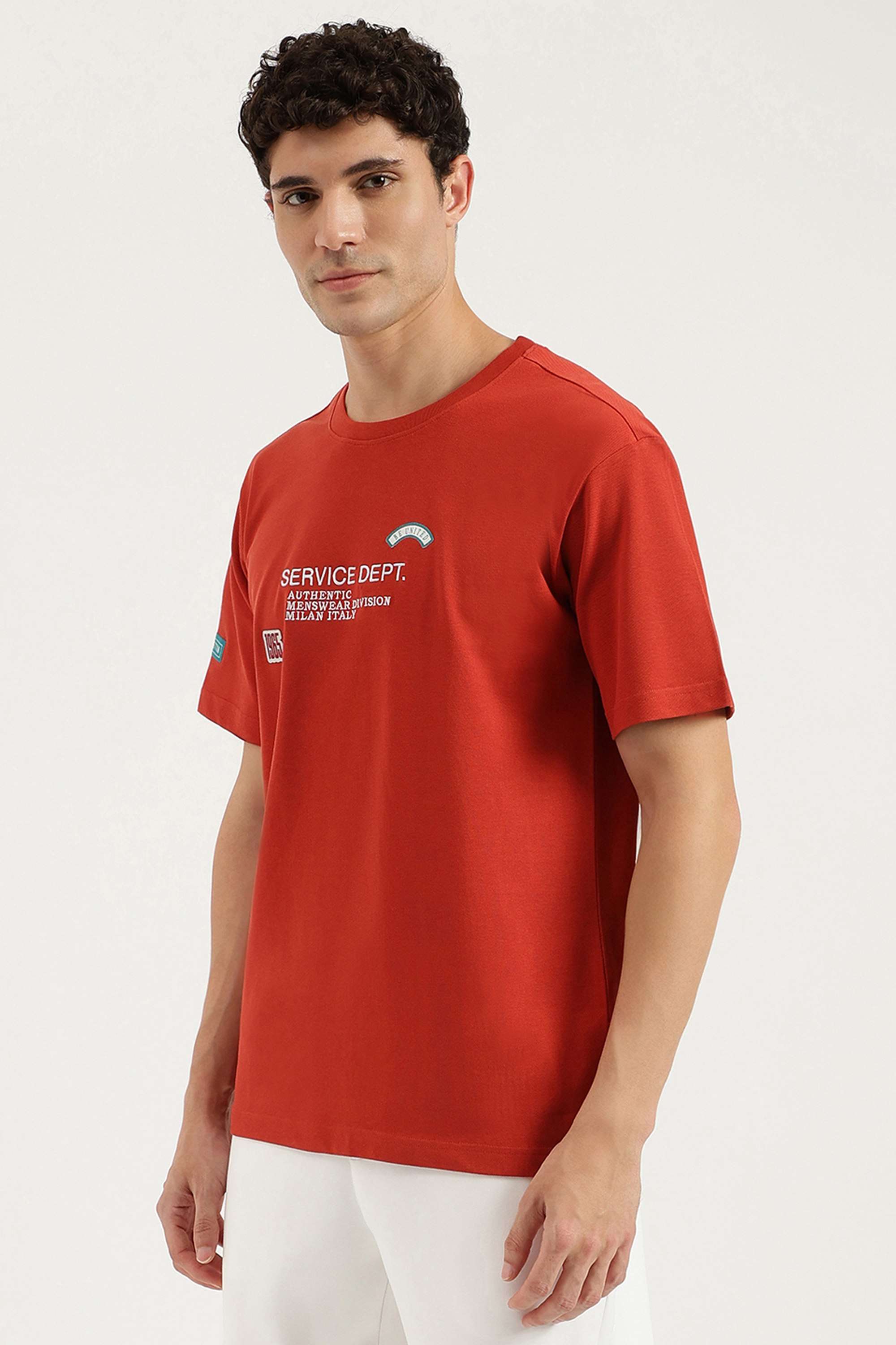 Solid-Cotton-Round-Neck-Men-s-T-Shirt