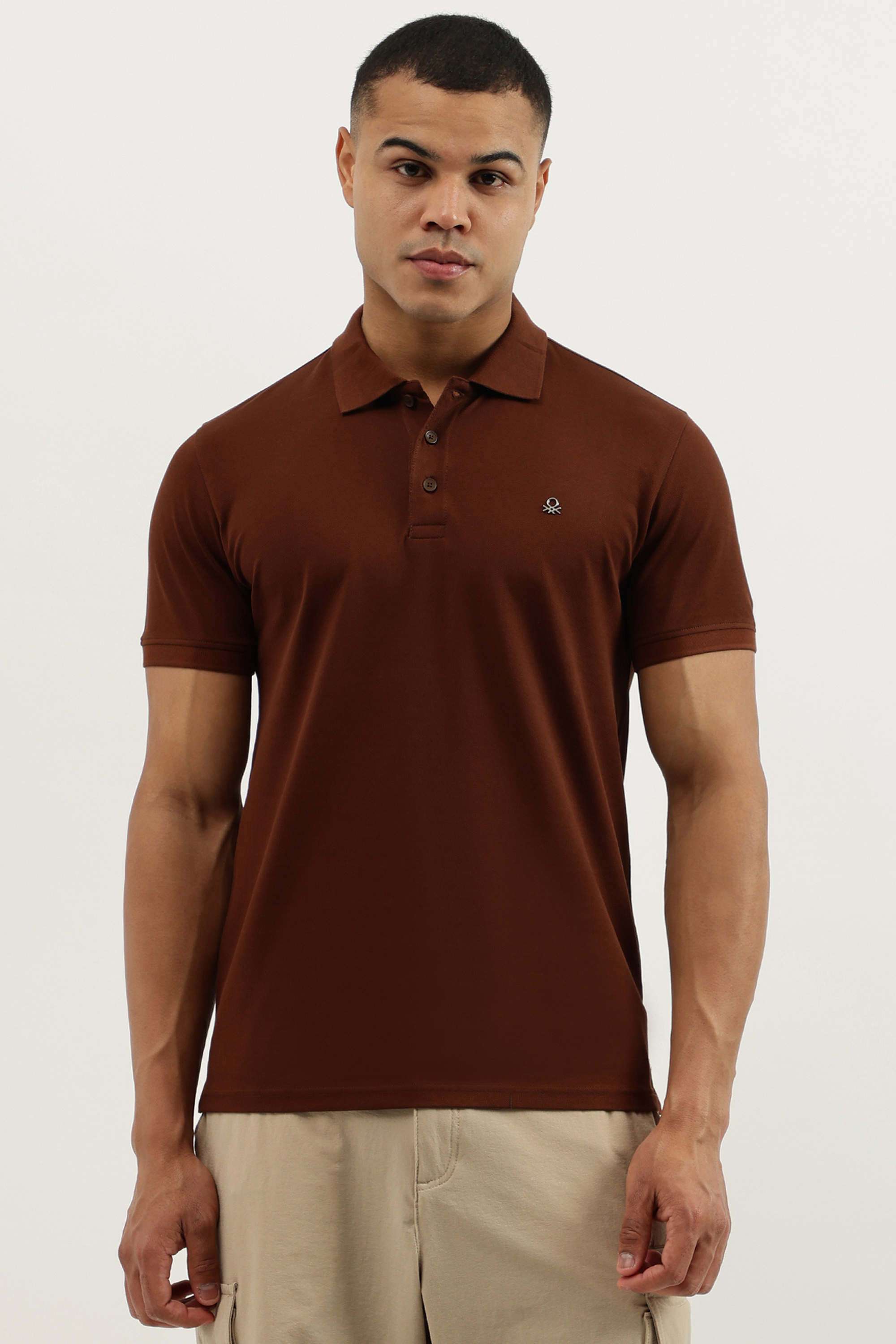 Solid-Cotton-Polo-Men-s-T-Shirt