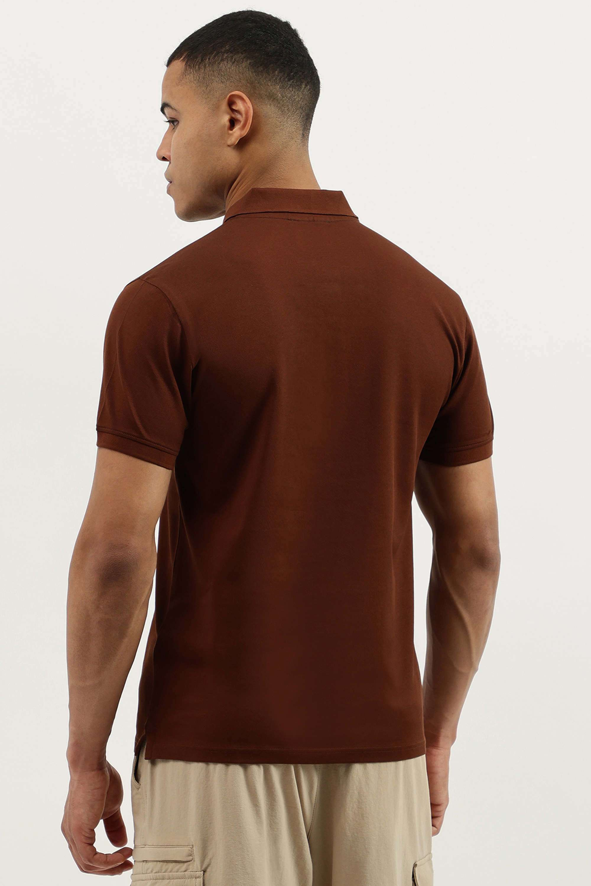 Solid-Cotton-Polo-Men-s-T-Shirt