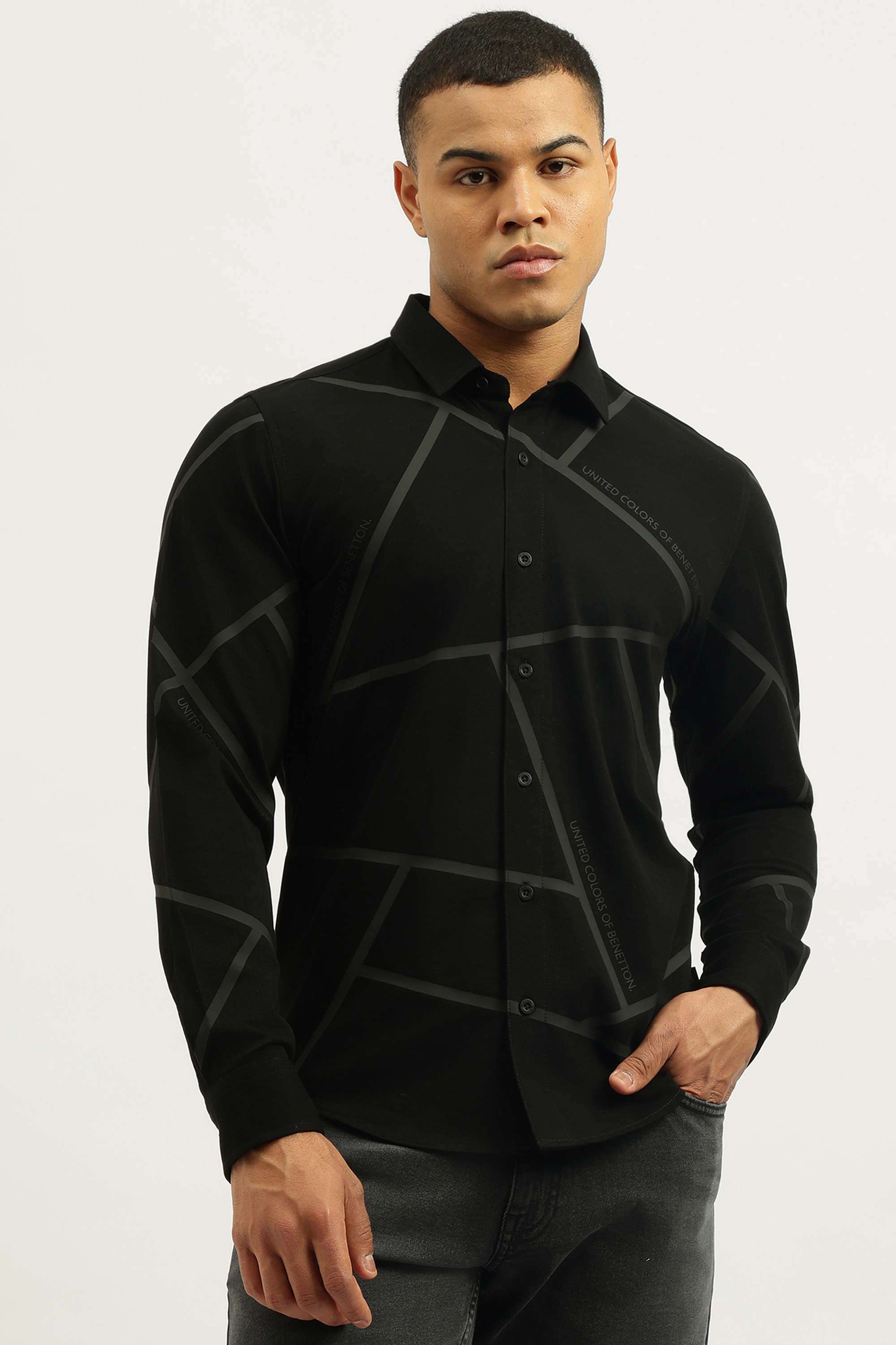 Printed-Cotton-Men-s-Casual-Wear-Shirt