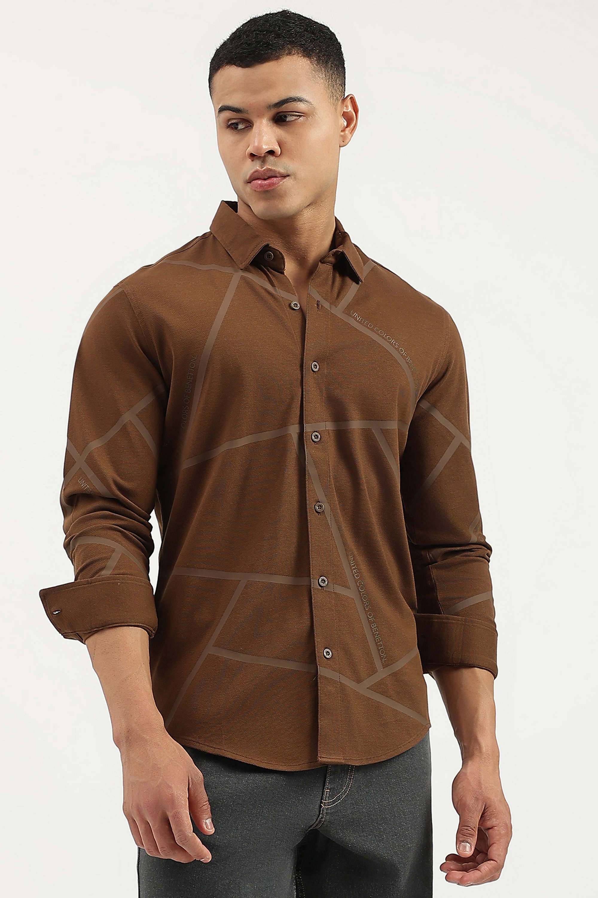 Printed-Cotton-Men-s-Casual-Wear-Shirt