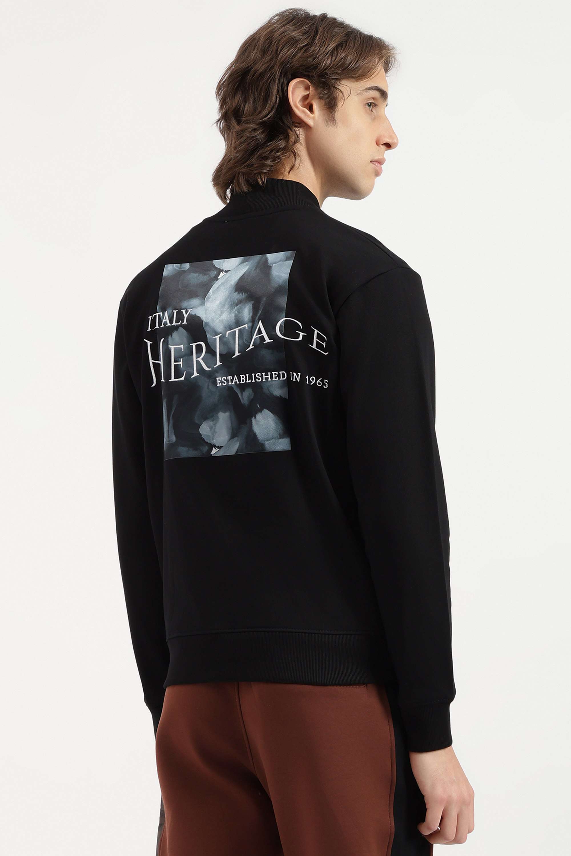 Solid-Cotton-Round-Neck-Men-s-Sweatshirt