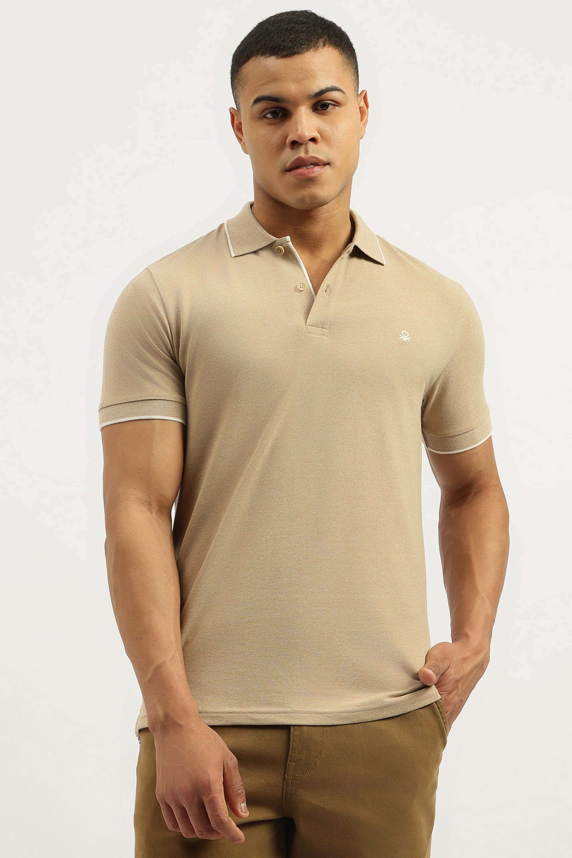 Solid-Cotton-Polo-Men-s-T-Shirt