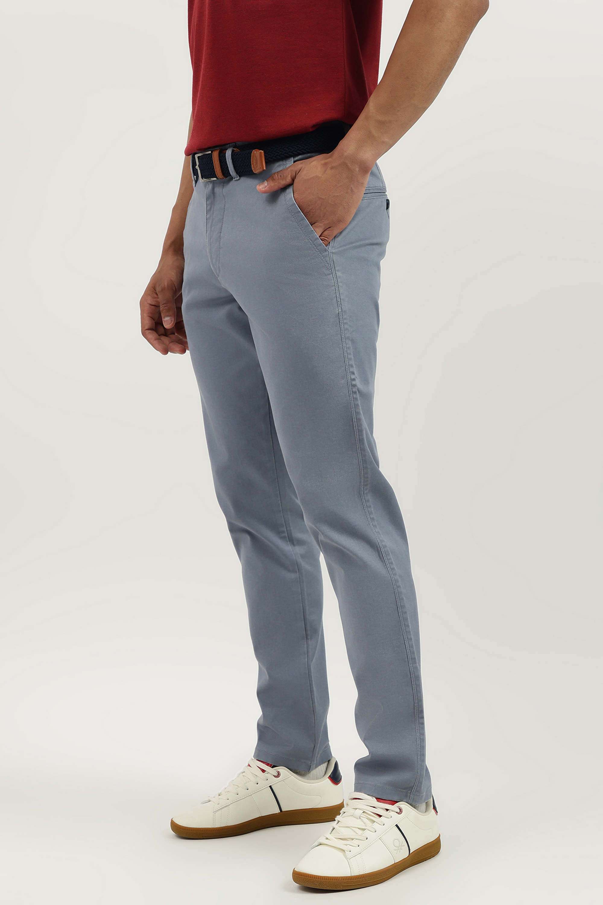 Solid-Relaxed-Fit-Cotton-Men-s-Casual-Wear-Trousers