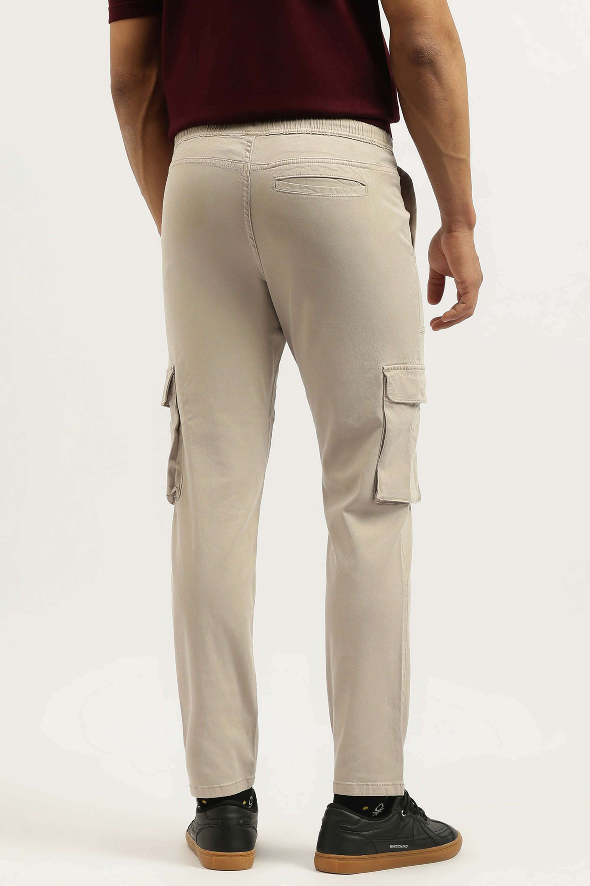Solid-Relaxed-Fit-Cotton-Men-s-Casual-Wear-Trousers