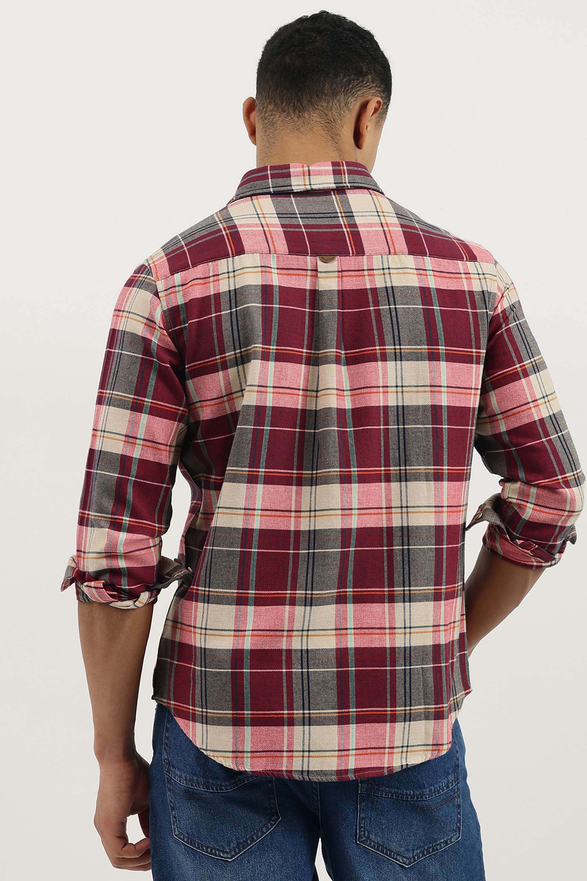 Checks-Cotton-Men-s-Casual-Wear-Shirt