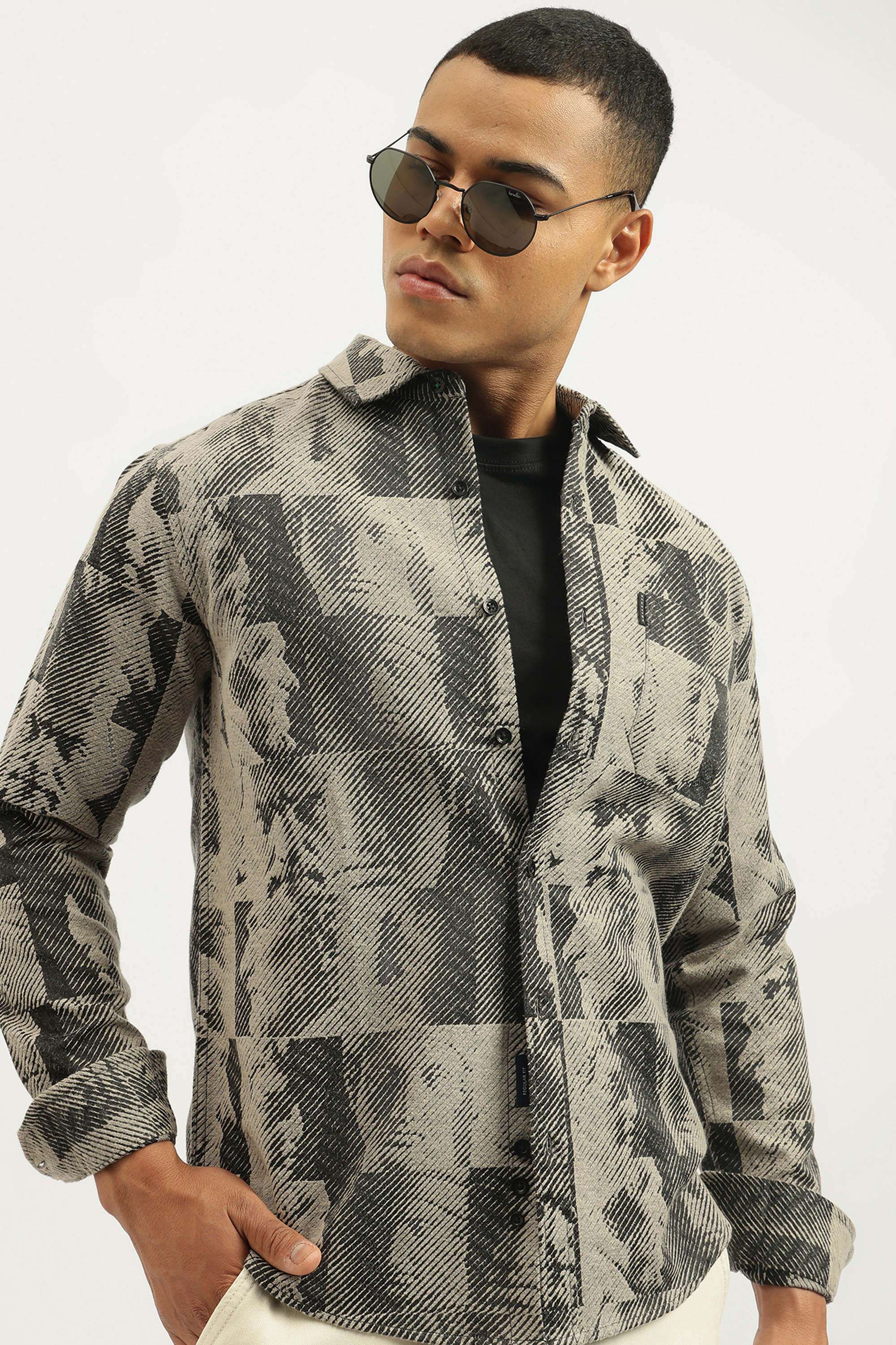 Printed-Cotton-Men-s-Casual-Wear-Shirt