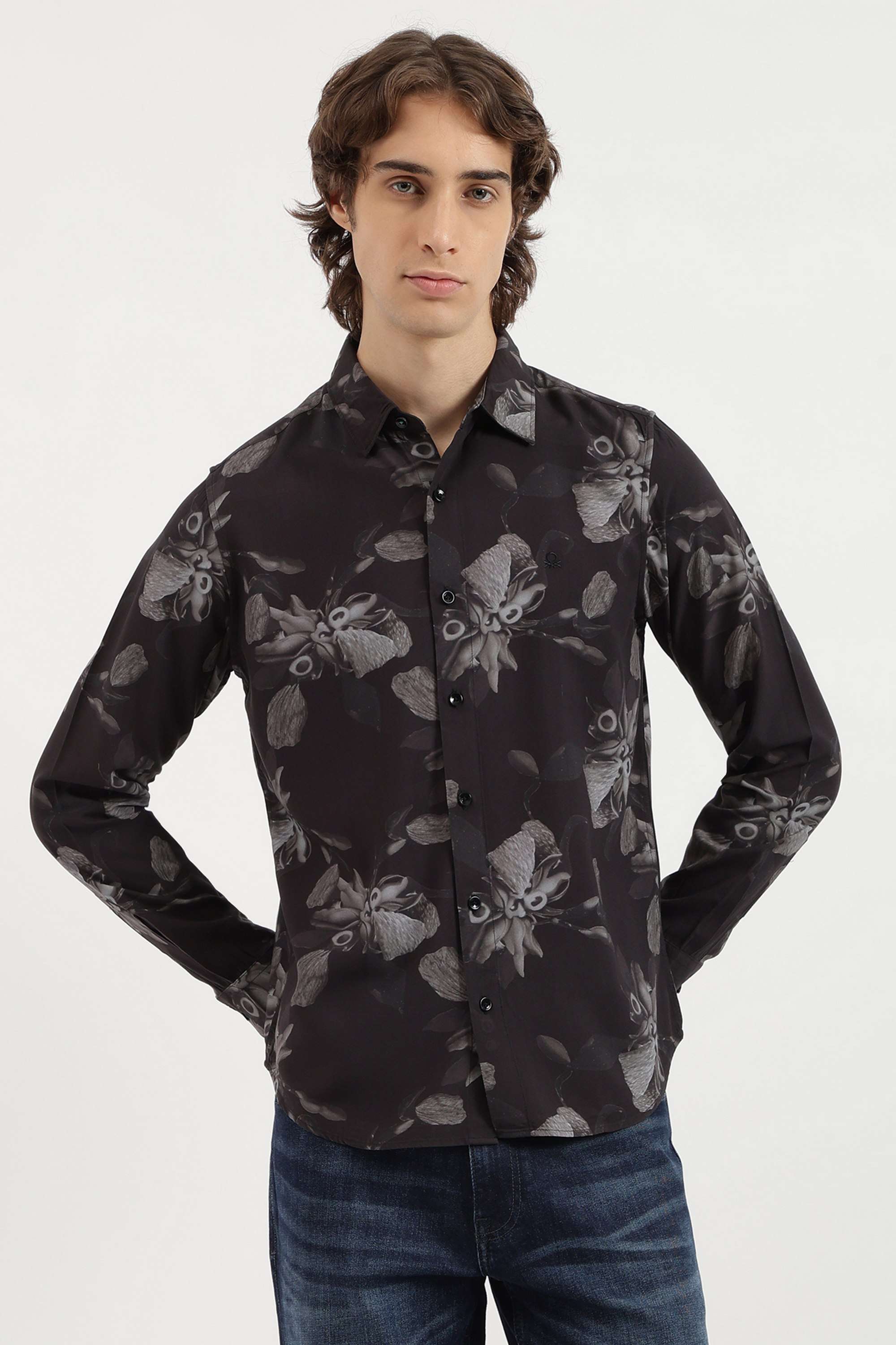 Printed-Viscose-Blend-Regular-Fit-Men-s-Casual-Shirt