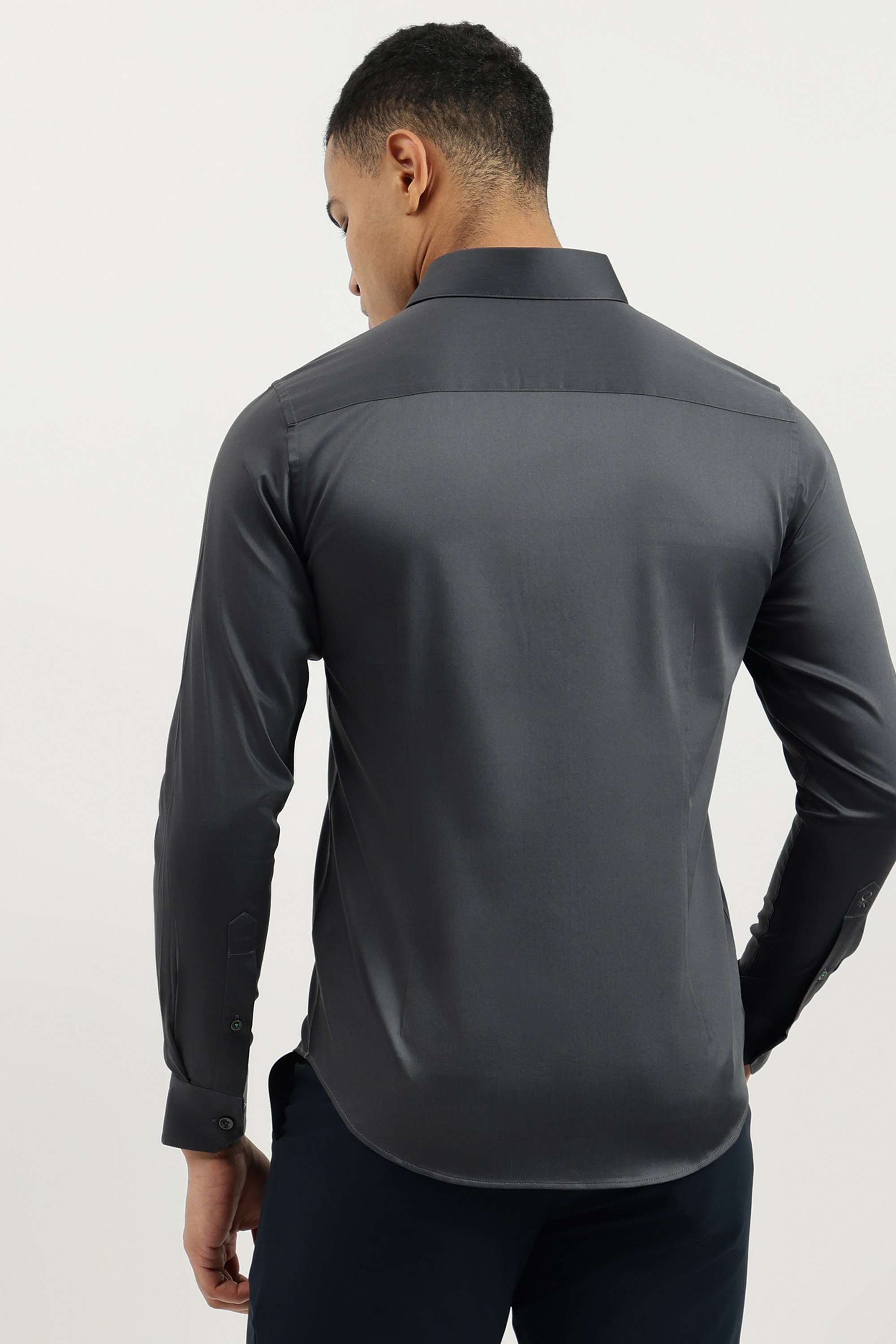 Solid-Cotton-Slim-Fit-Men-s-Casual-Shirt