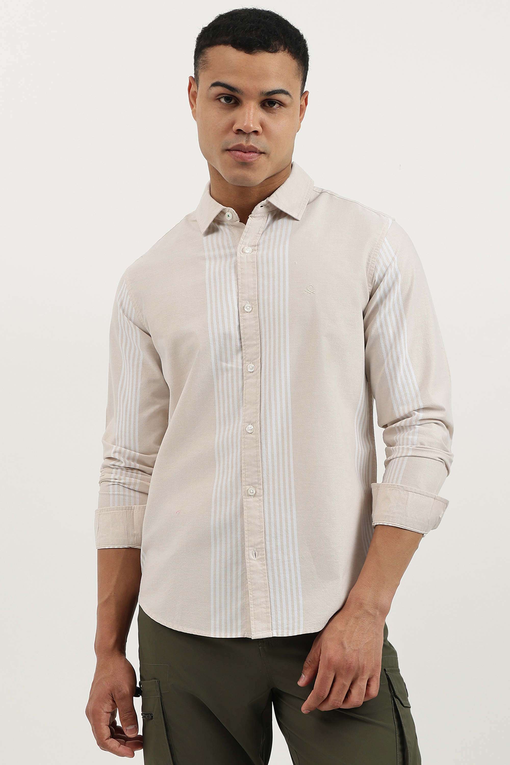 Stripes-Cotton-Men-s-Casual-Wear-Shirt