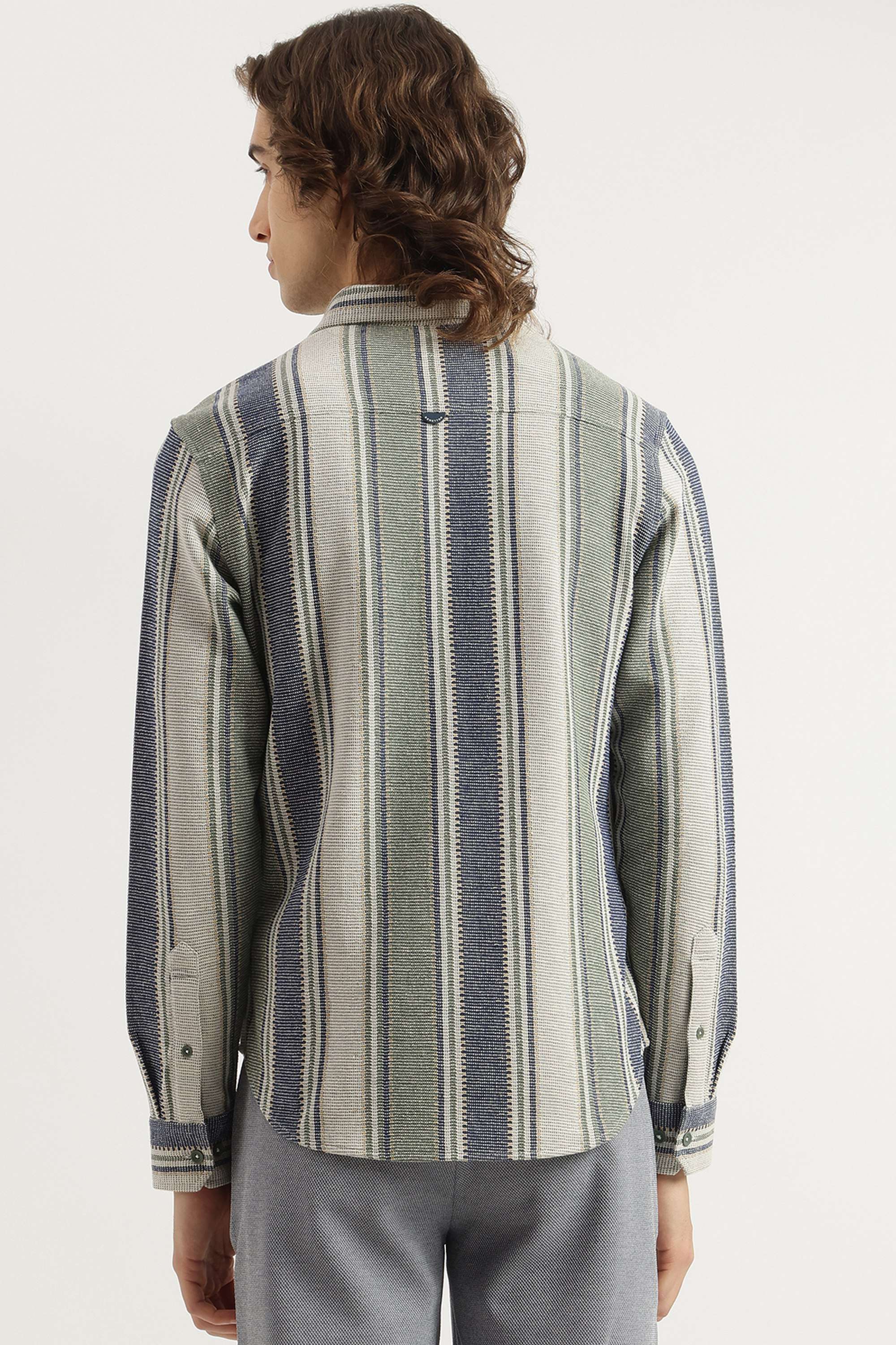 Stripes-Cotton-Slim-Fit-Men-s-Casual-Shirt