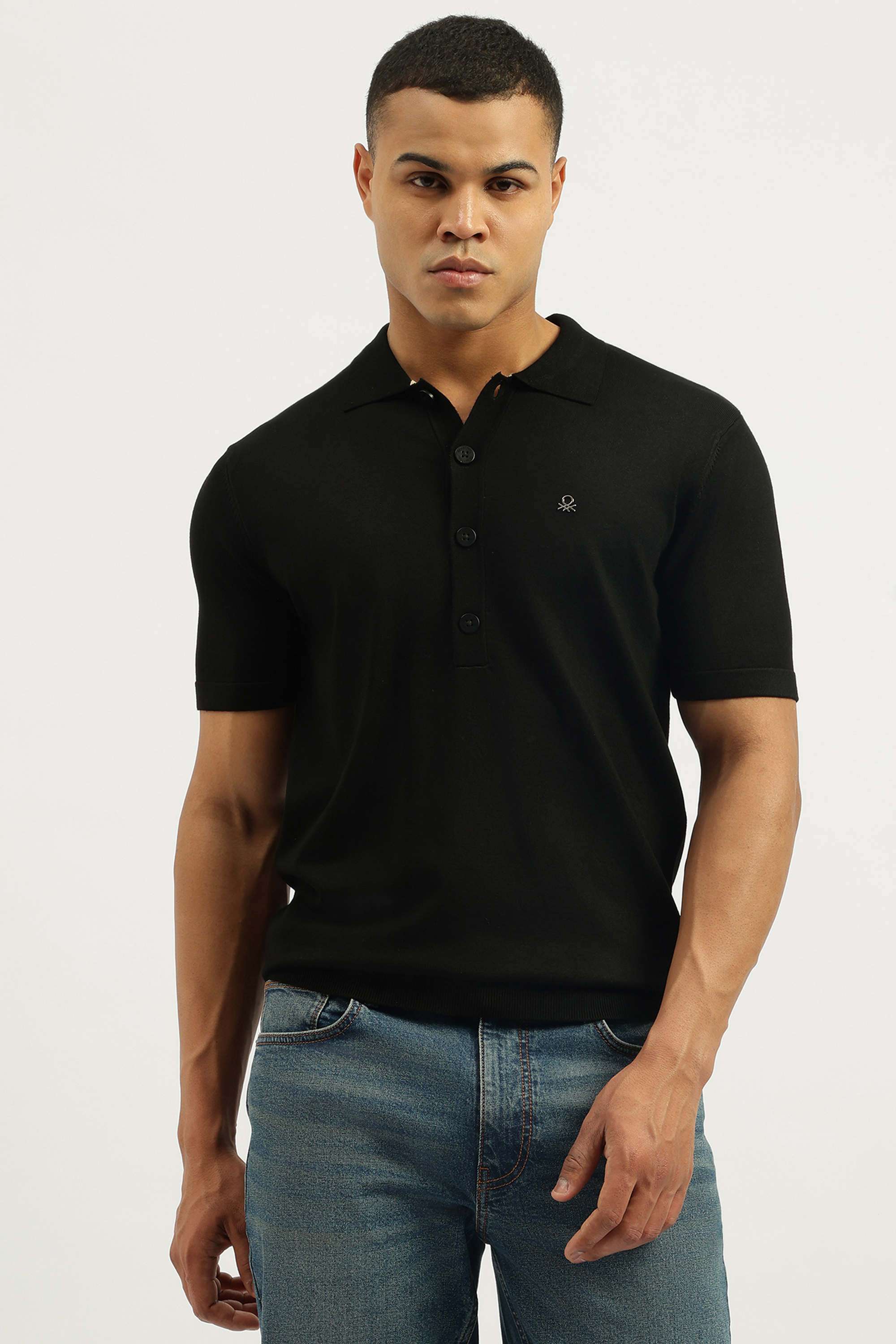 Solid-Viscose-Polo-Men-s-T-Shirt