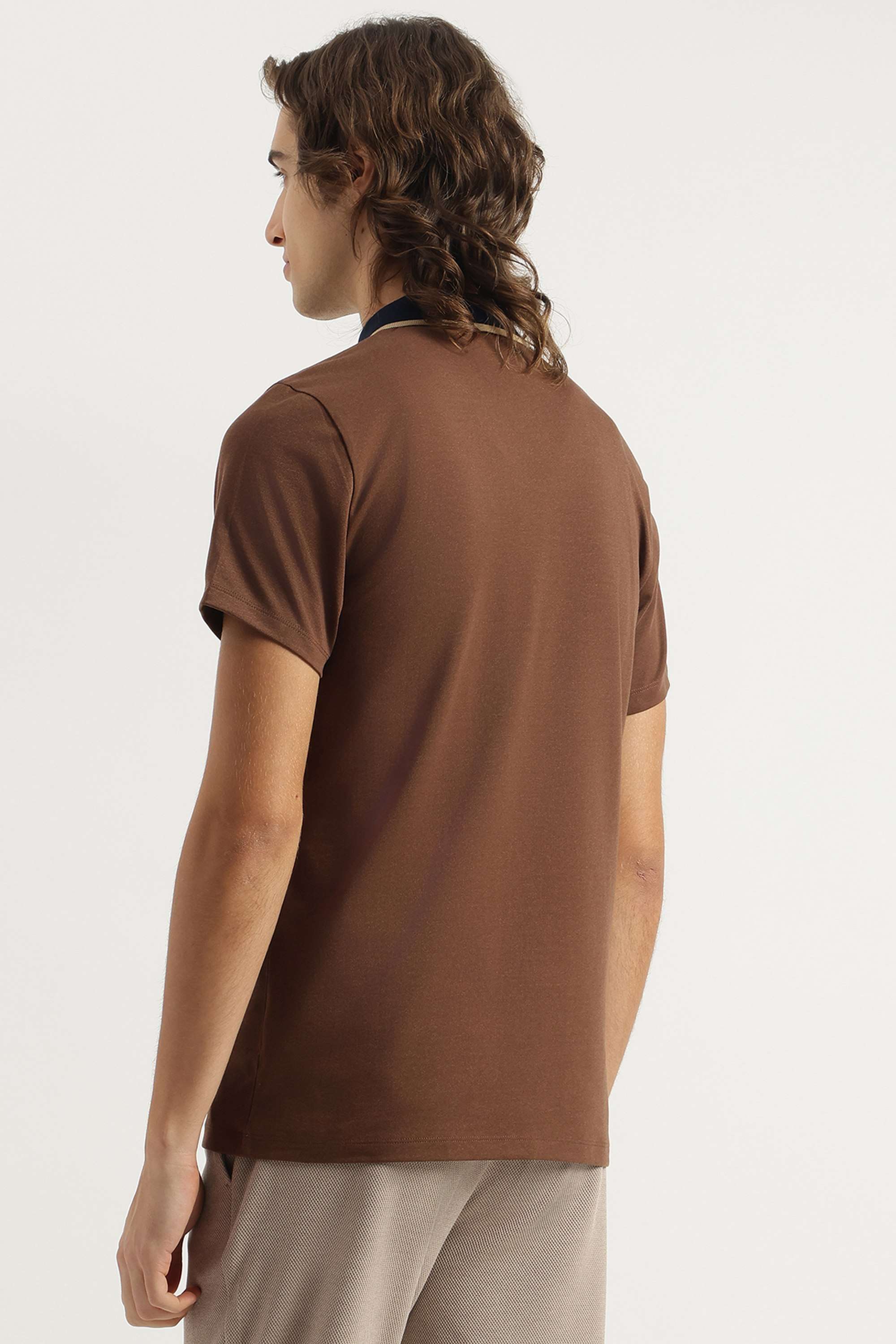 Solid-Cotton-Polo-Men-s-T-Shirt