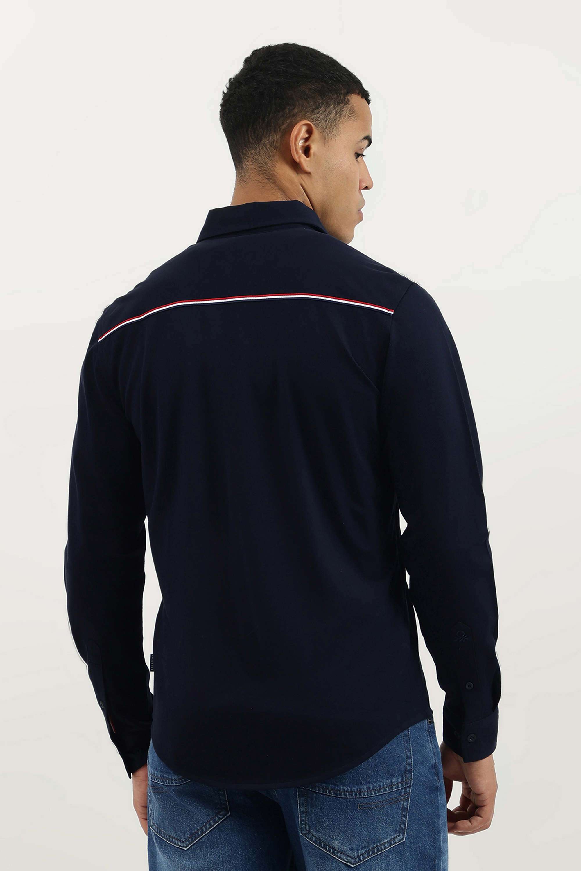 Solid-Cotton-Men-s-Casual-Wear-Shirt