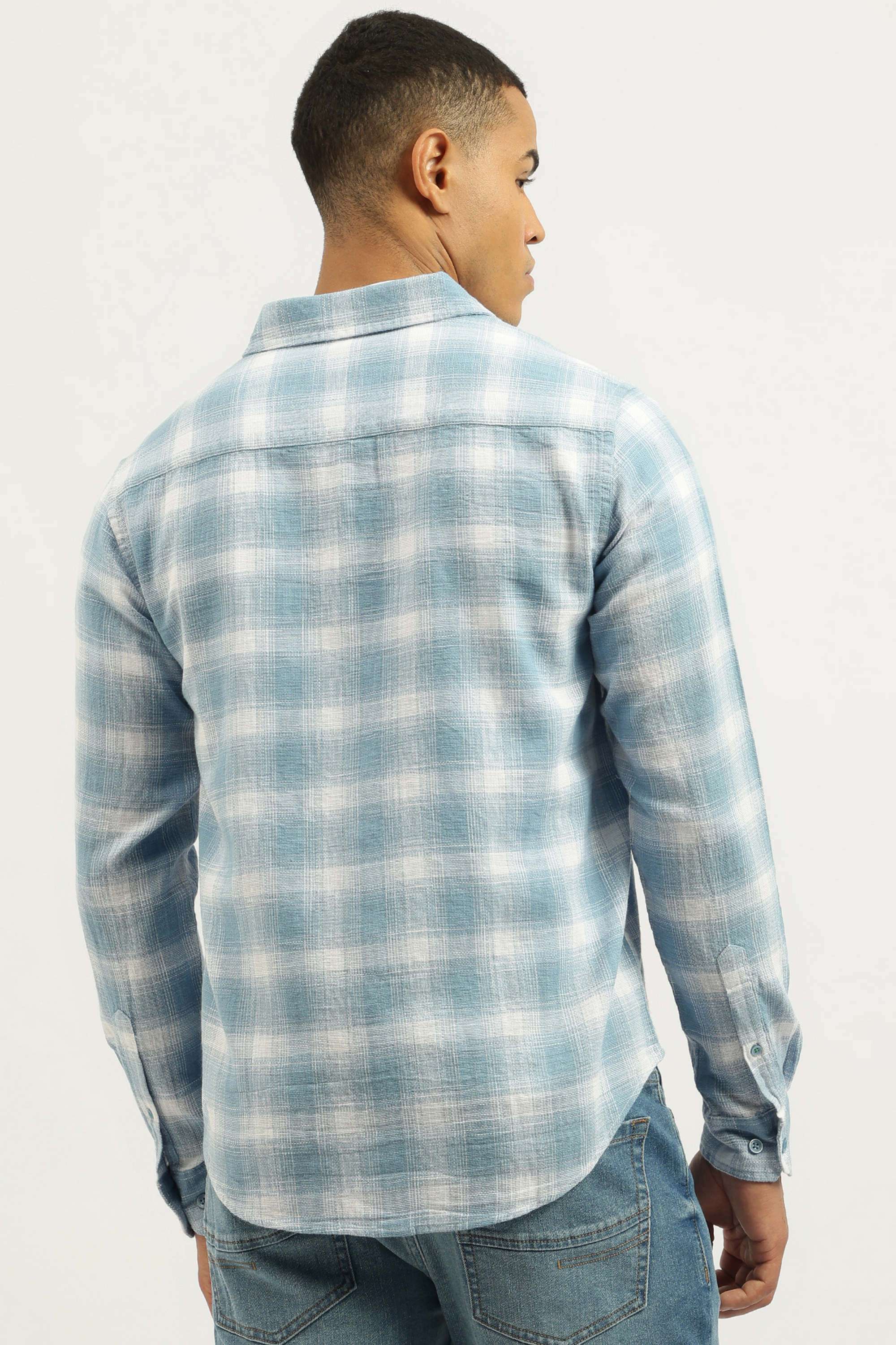 Checks-Cotton-Men-s-Casual-Wear-Shirt