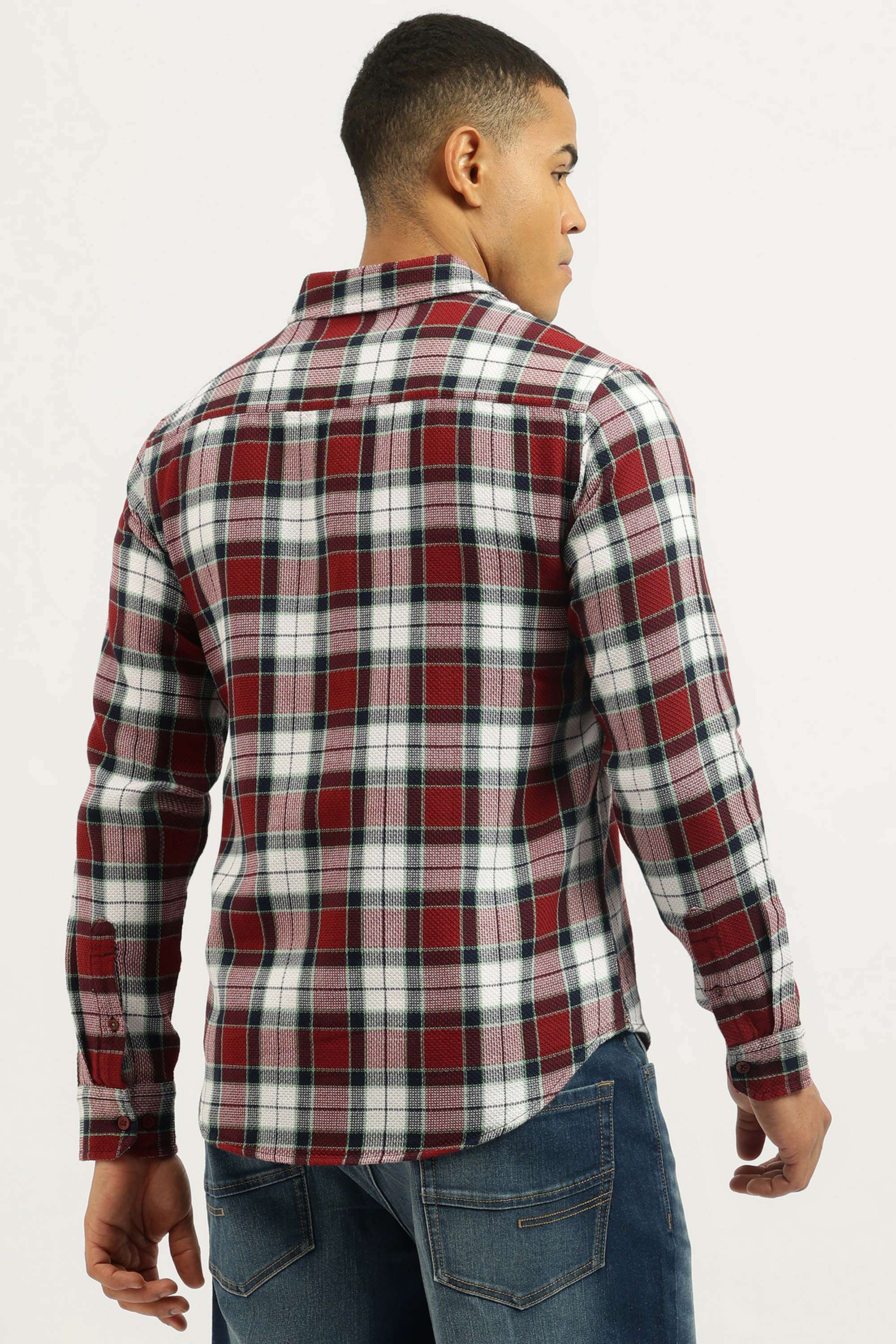 Checks-Cotton-Men-s-Casual-Wear-Shirt