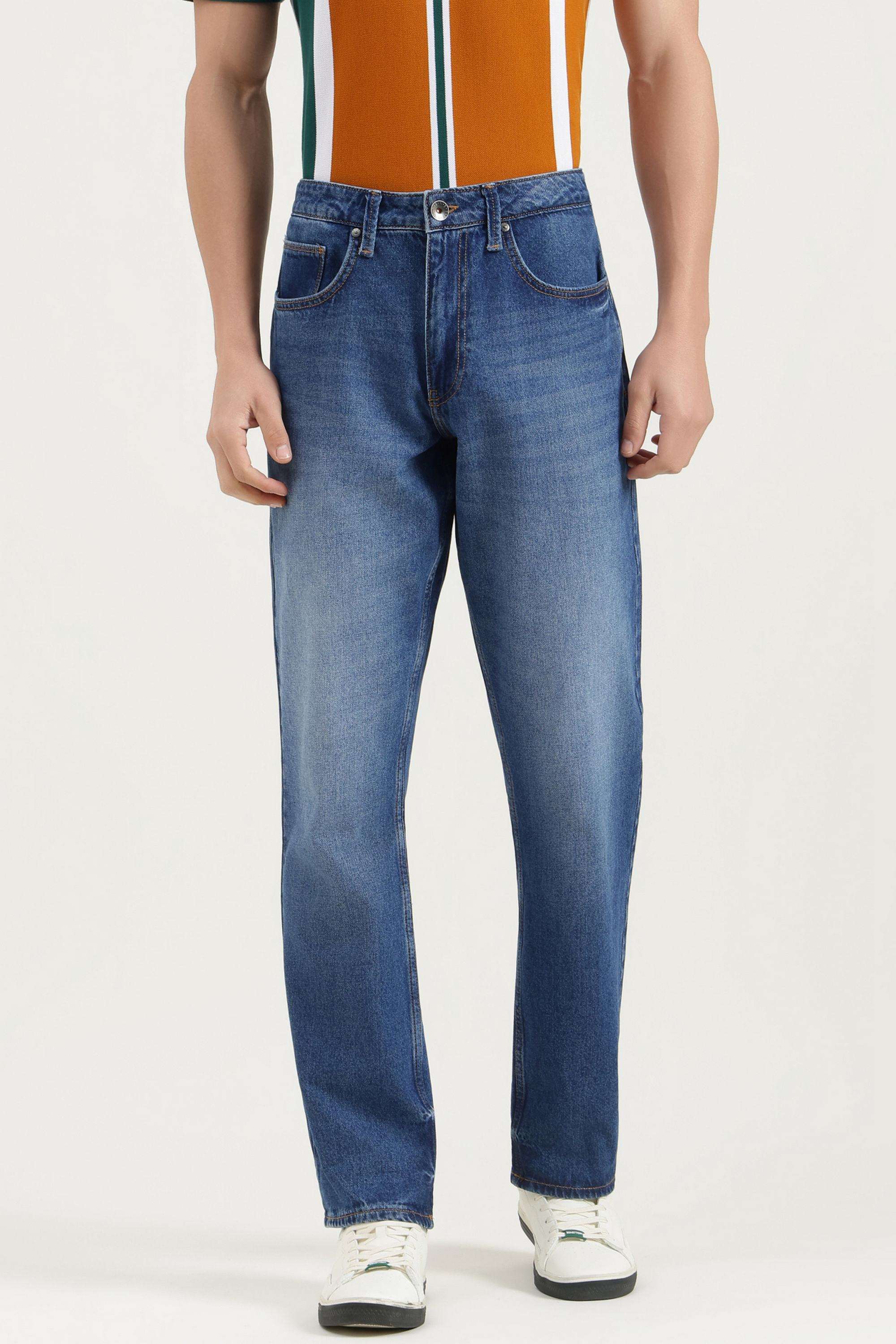 Solid-Cotton-Relaxed-Fit-Men-s-Jeans