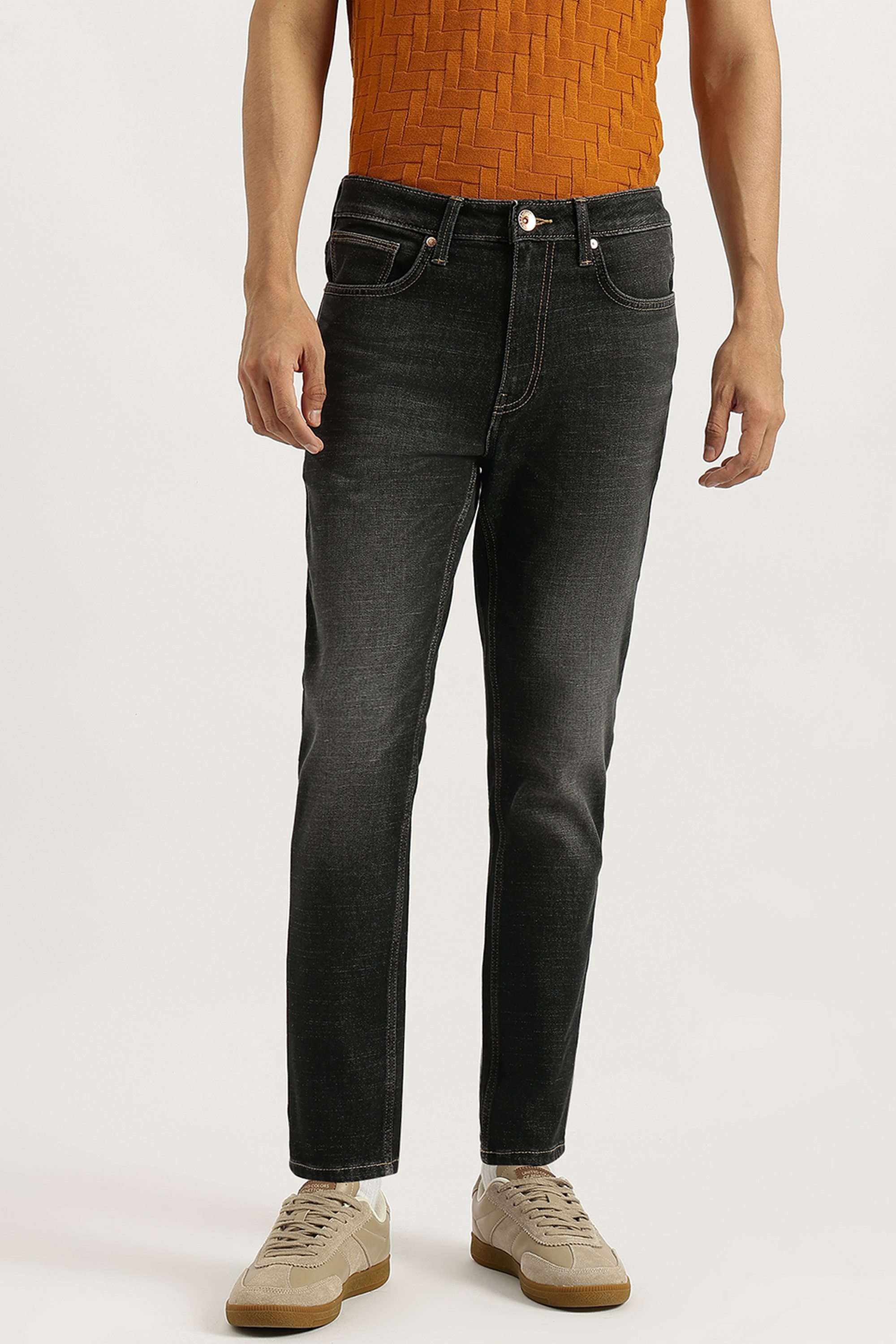 Solid-Cotton-Blend-Relaxed-Fit-Men-s-Jeans