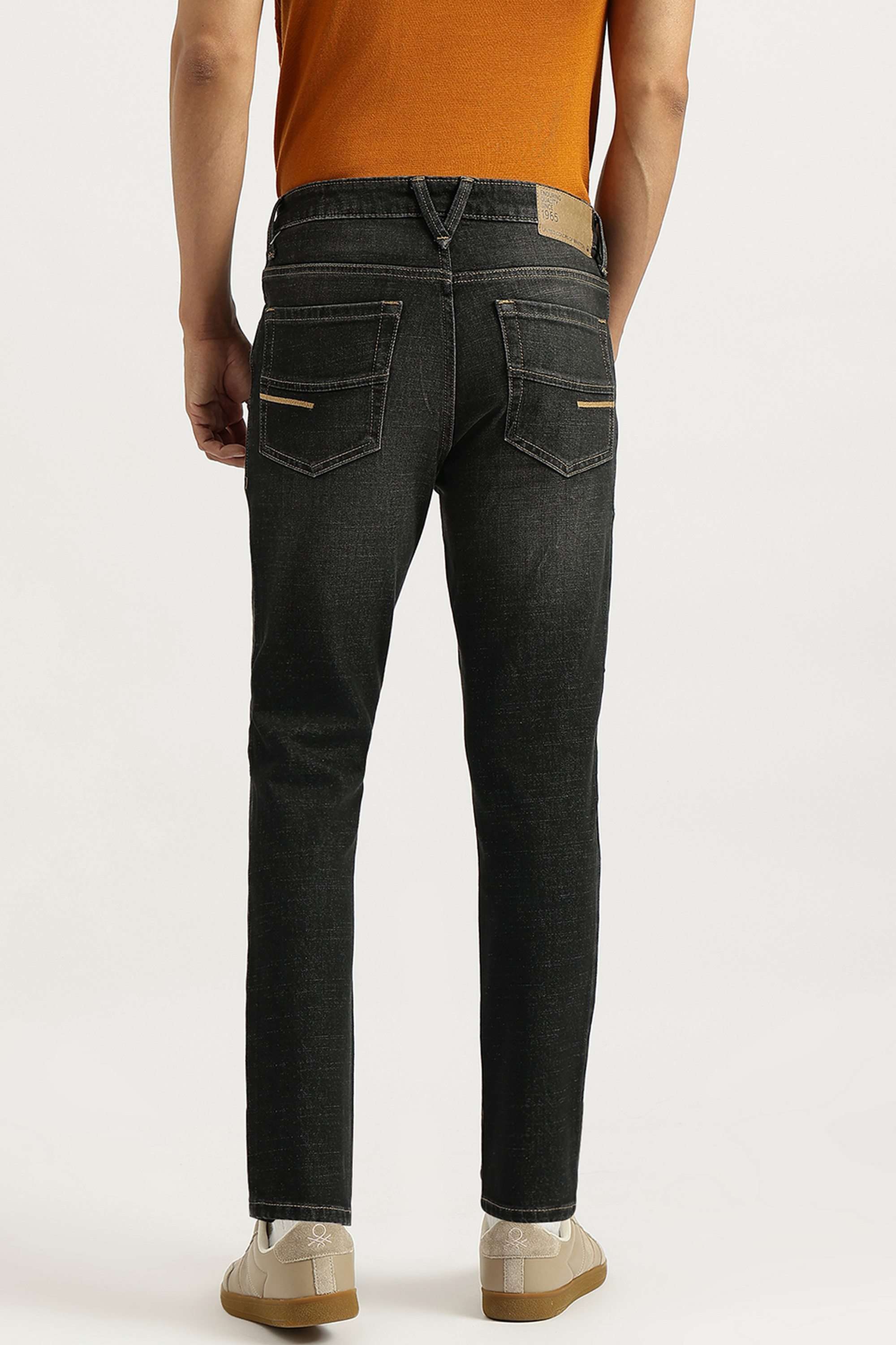 Solid-Cotton-Blend-Relaxed-Fit-Men-s-Jeans