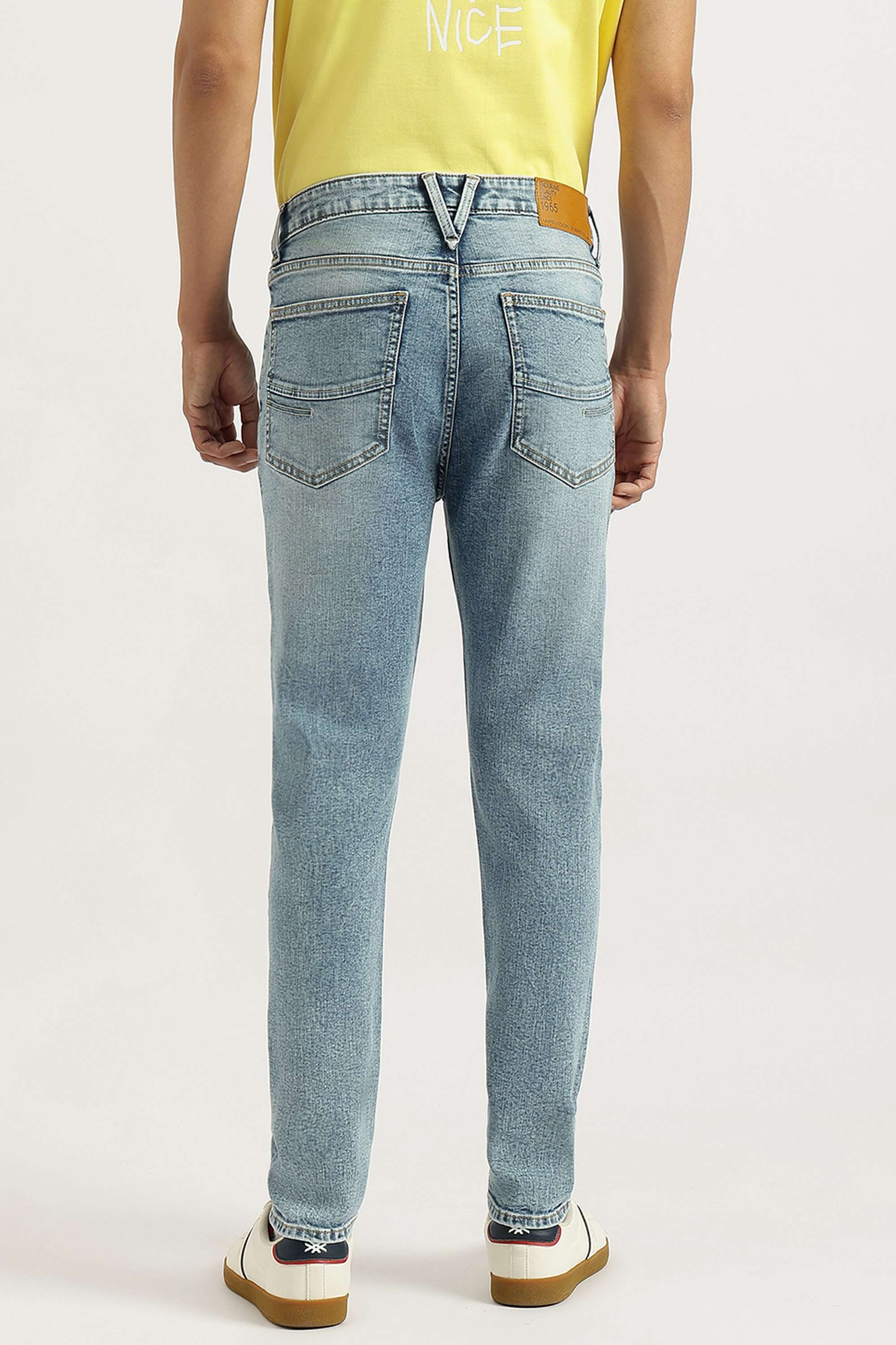 Solid-Cotton-Blend-Relaxed-Fit-Men-s-Jeans