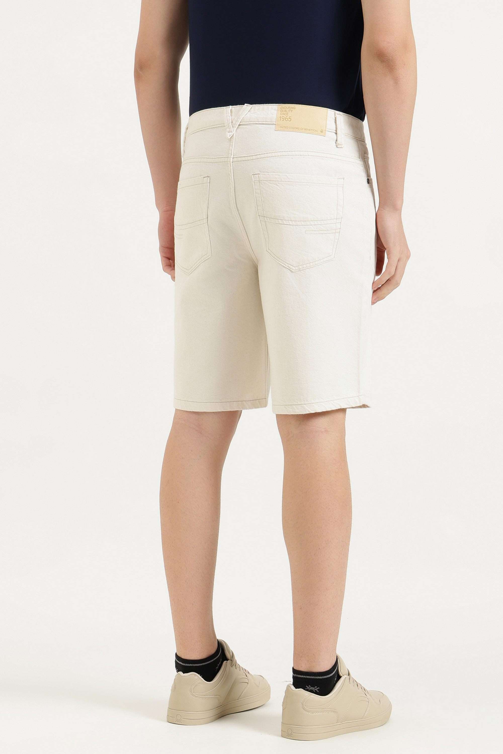 Solid-Cotton-Blend-Relaxed-Fit-Men-s-Shorts